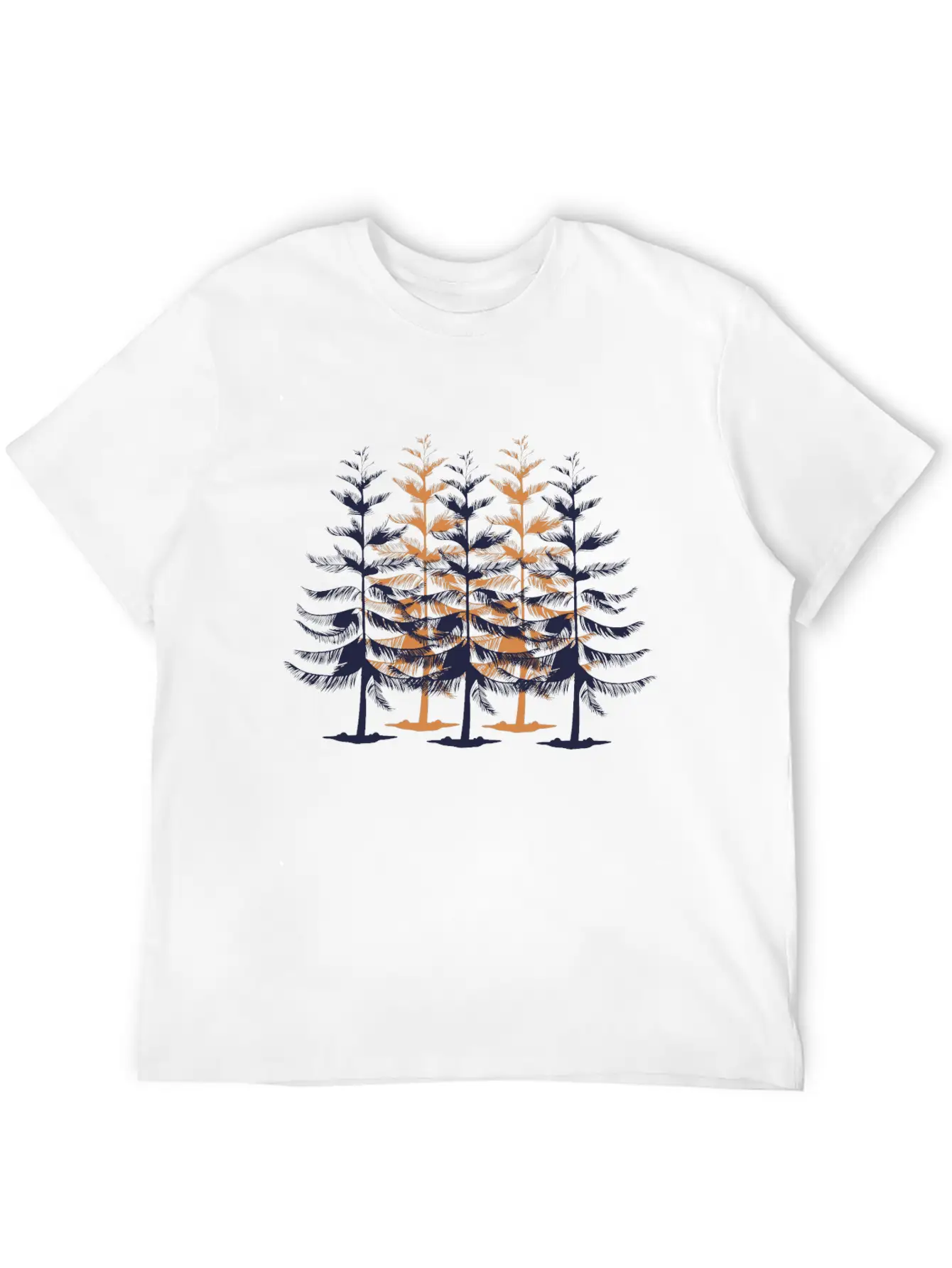 Into The Pine Breathable Soft Cotton T-Shirt – Timeless Casual Look
