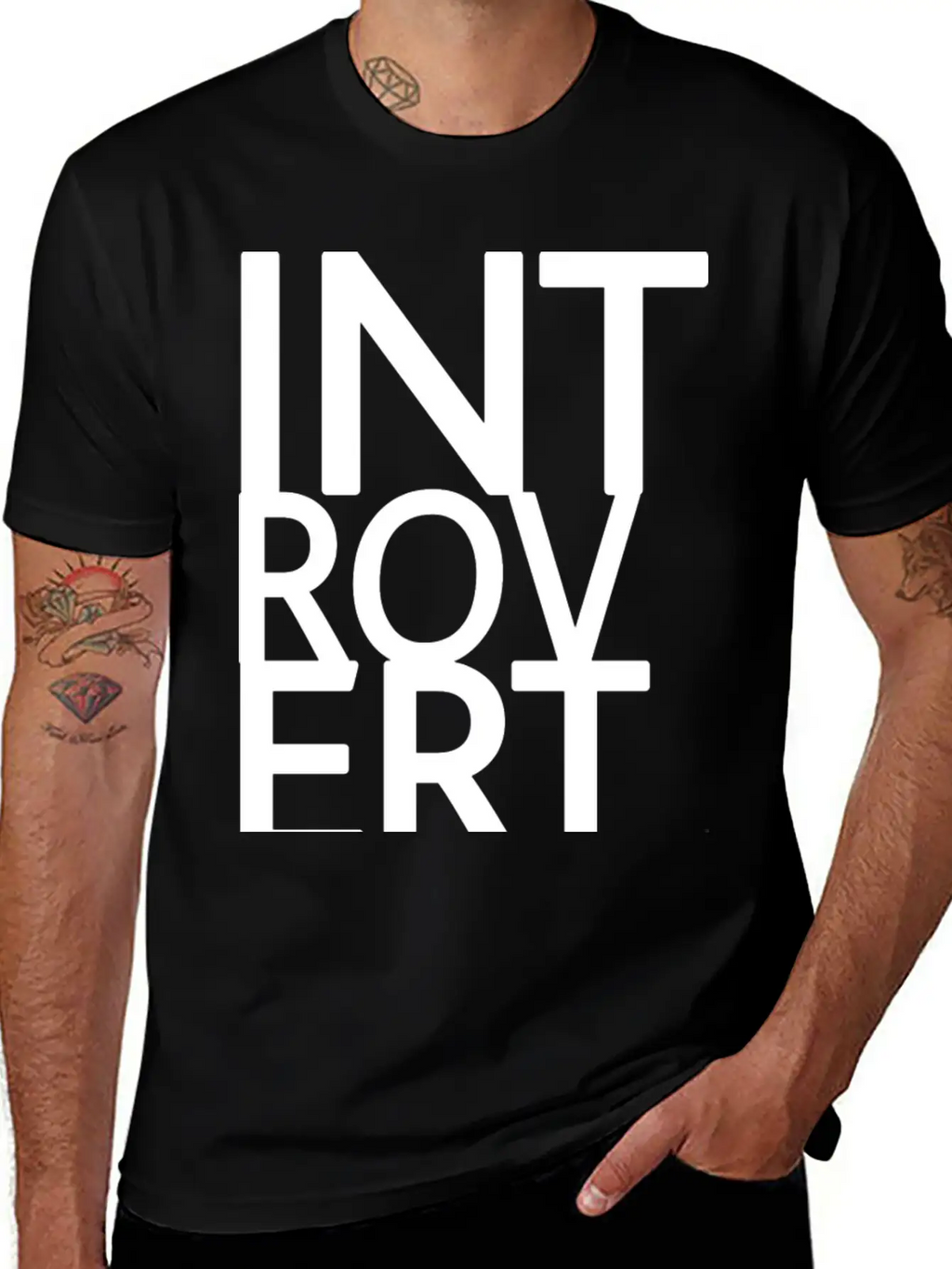 Introvert For Ever Timeless Short Sleeve Tee – Comfy And Minimalist Design