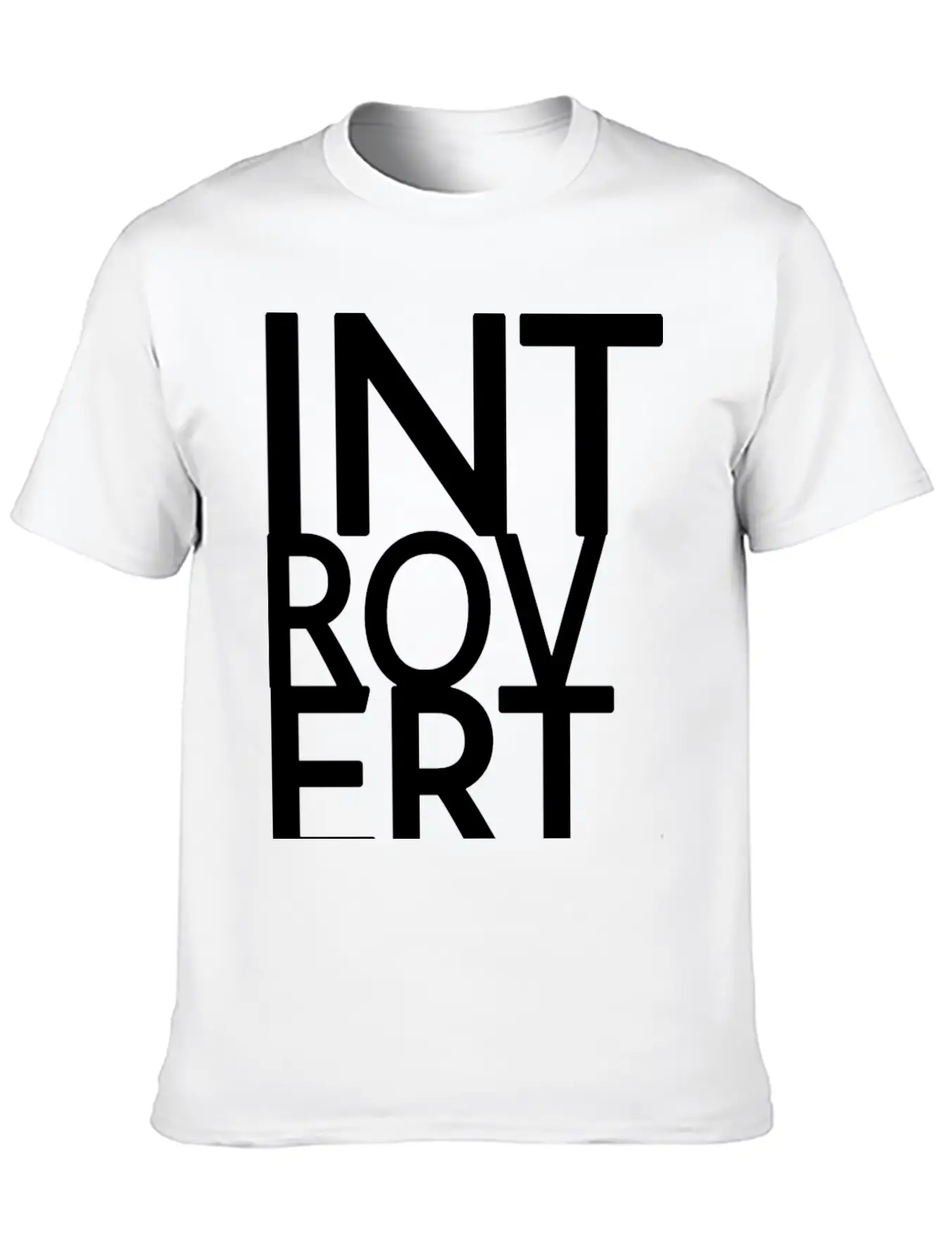 Introvert For Ever Timeless Short Sleeve Tee – Comfy And Minimalist Design