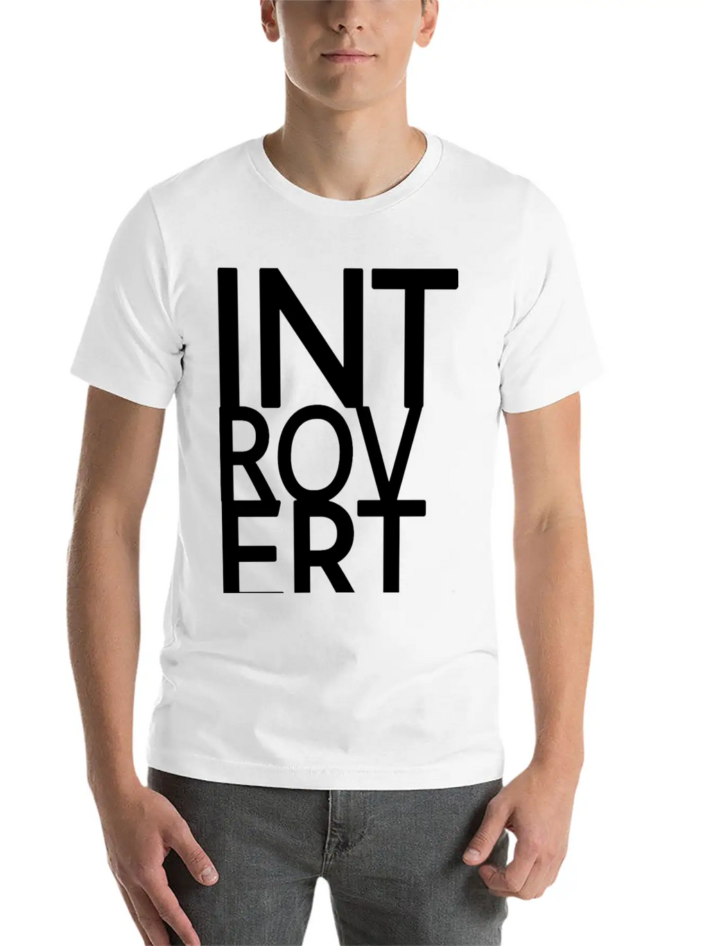 Introvert For Ever Timeless Short Sleeve Tee – Comfy And Minimalist Design