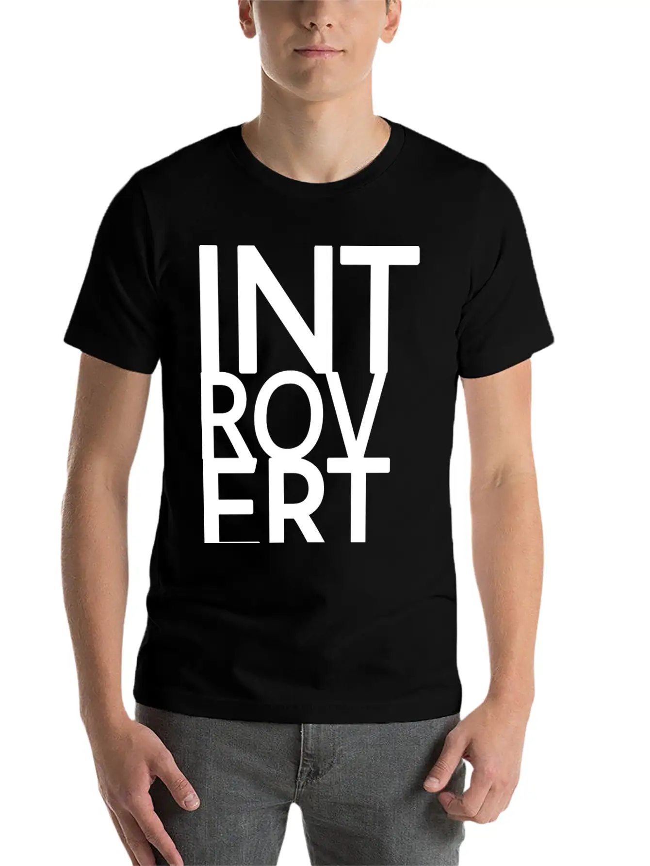 Introvert For Ever Timeless Short Sleeve Tee – Comfy And Minimalist Design