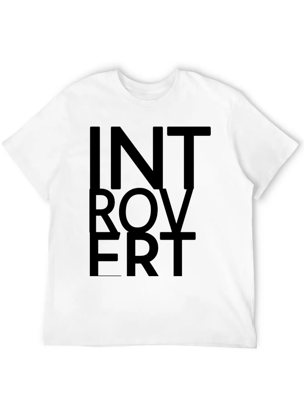 Introvert For Ever Timeless Short Sleeve Tee – Comfy And Minimalist Design