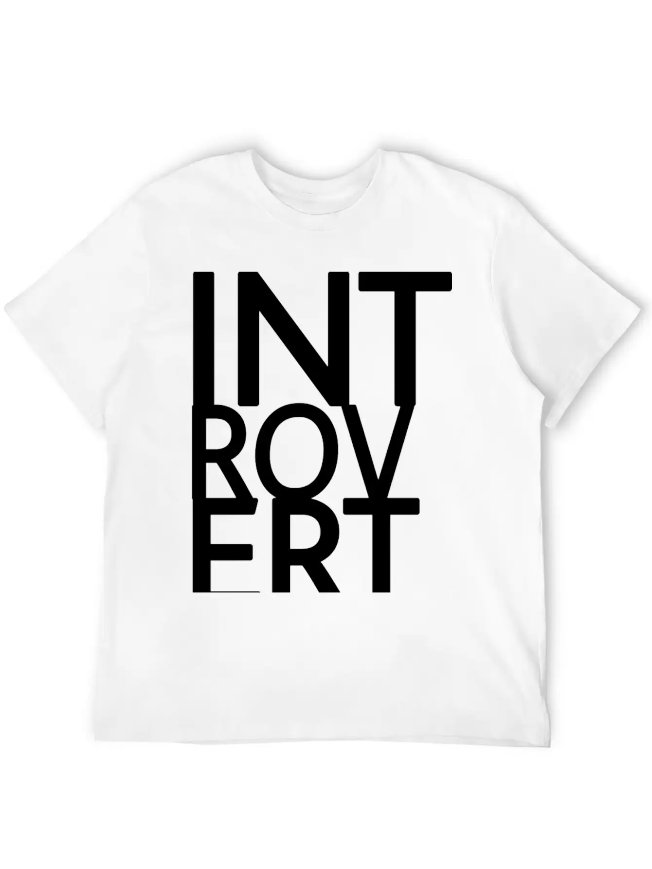 Introvert For Ever Timeless Short Sleeve Tee – Comfy And Minimalist Design