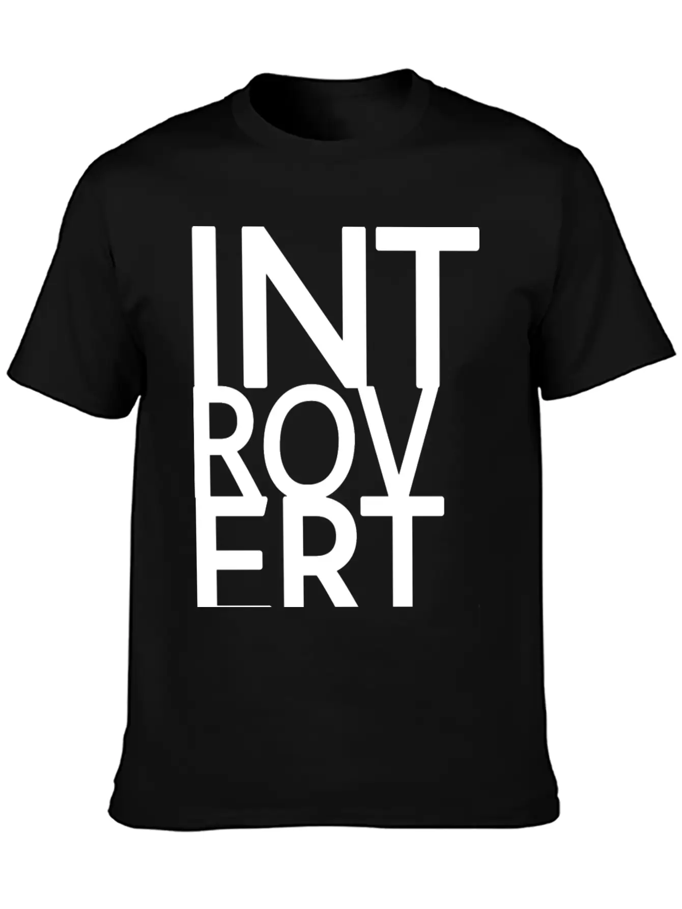 Introvert For Ever Timeless Short Sleeve Tee – Comfy And Minimalist Design