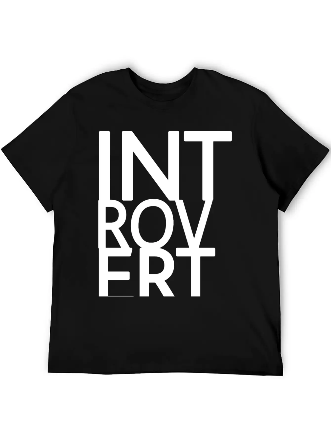 Introvert For Ever Timeless Short Sleeve Tee – Comfy And Minimalist Design