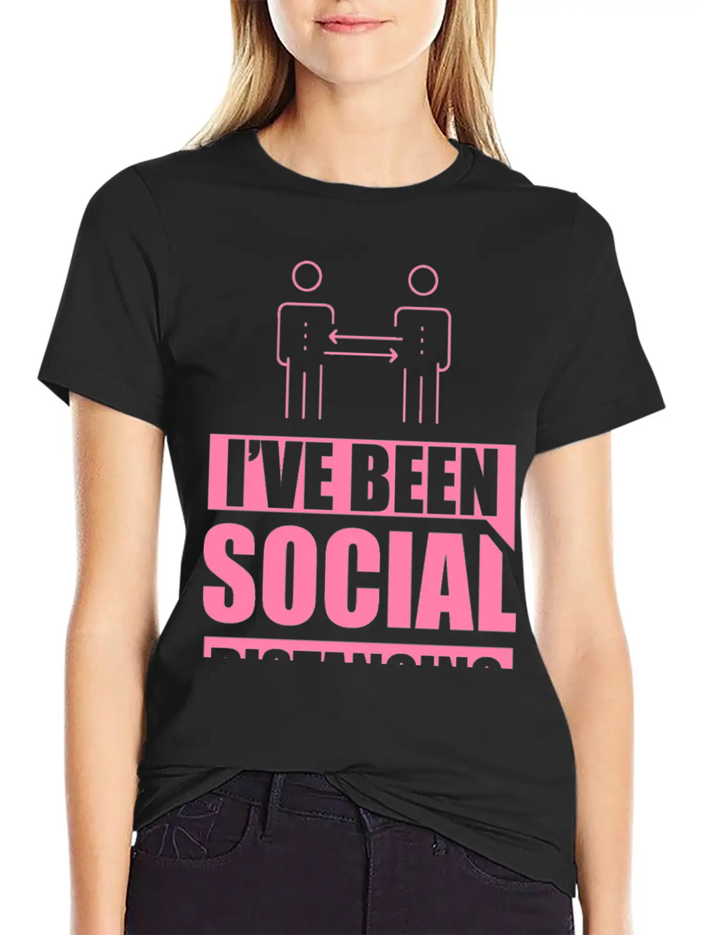 Introvert - Social Distancing Introverted Shy Unisex Casual T-Shirt – Clean Design For Daily Comfort