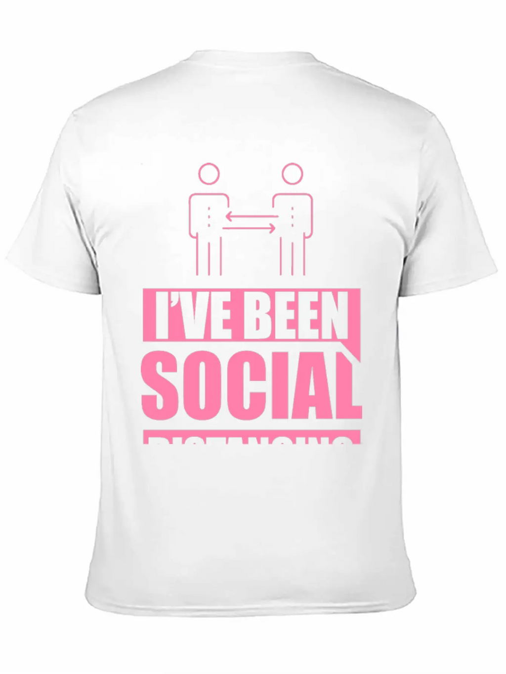 Introvert - Social Distancing Introverted Shy Unisex Casual T-Shirt – Clean Design For Daily Comfort