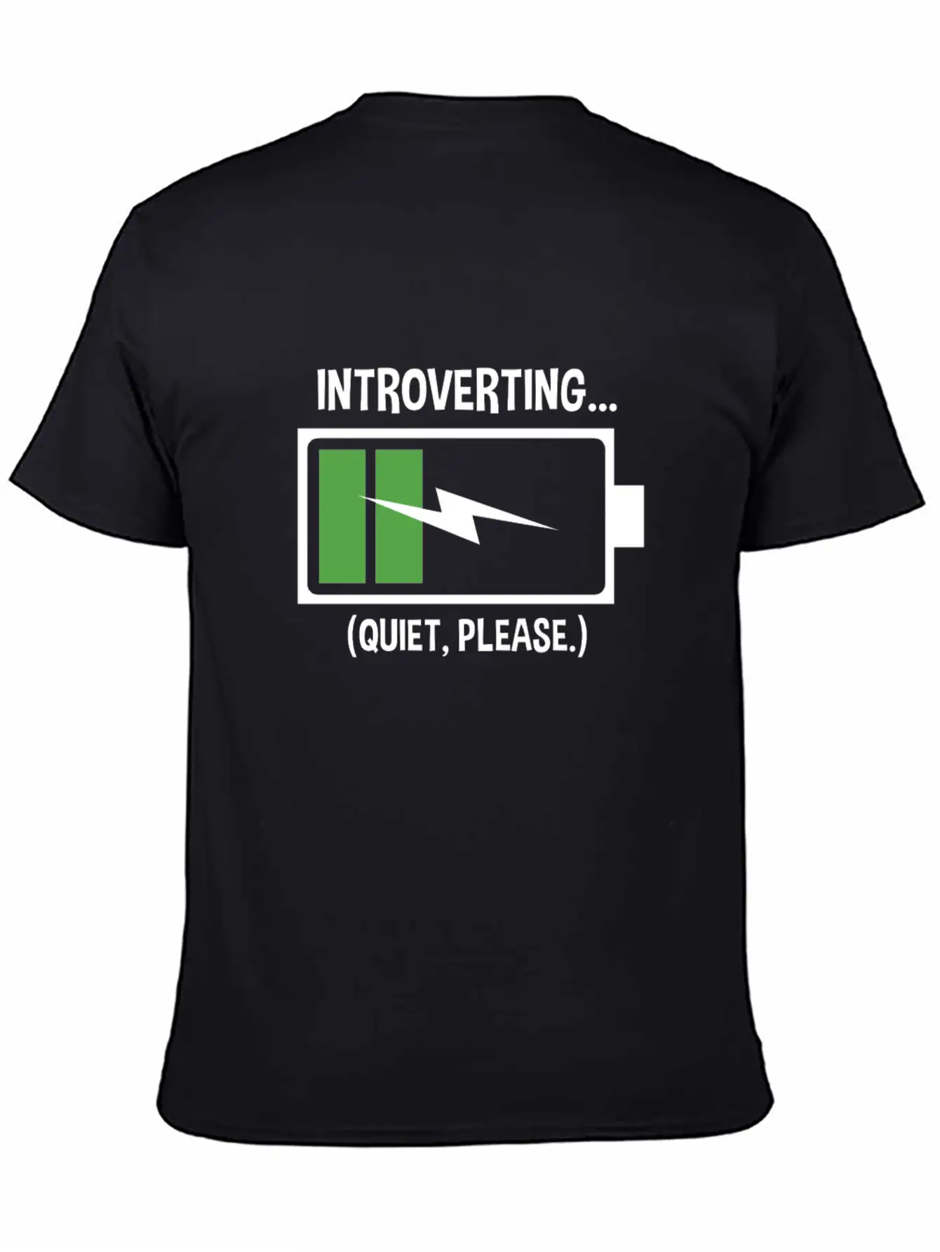Introverting In Progess Quiet Please Relaxed Everyday Tee – Lightweight And Durable Cotton
