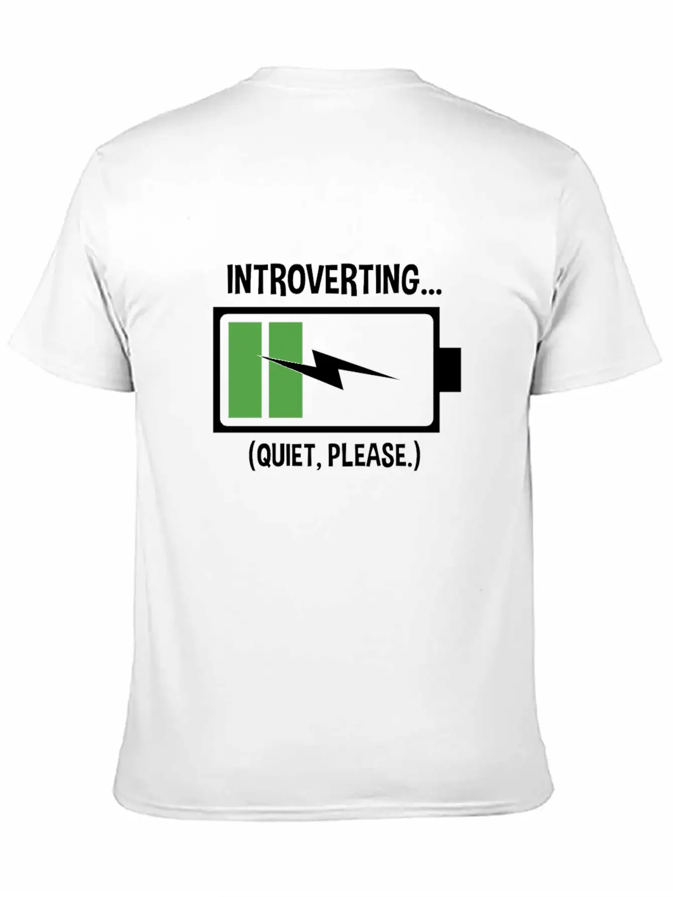 Introverting In Progess Quiet Please Relaxed Everyday Tee – Lightweight And Durable Cotton