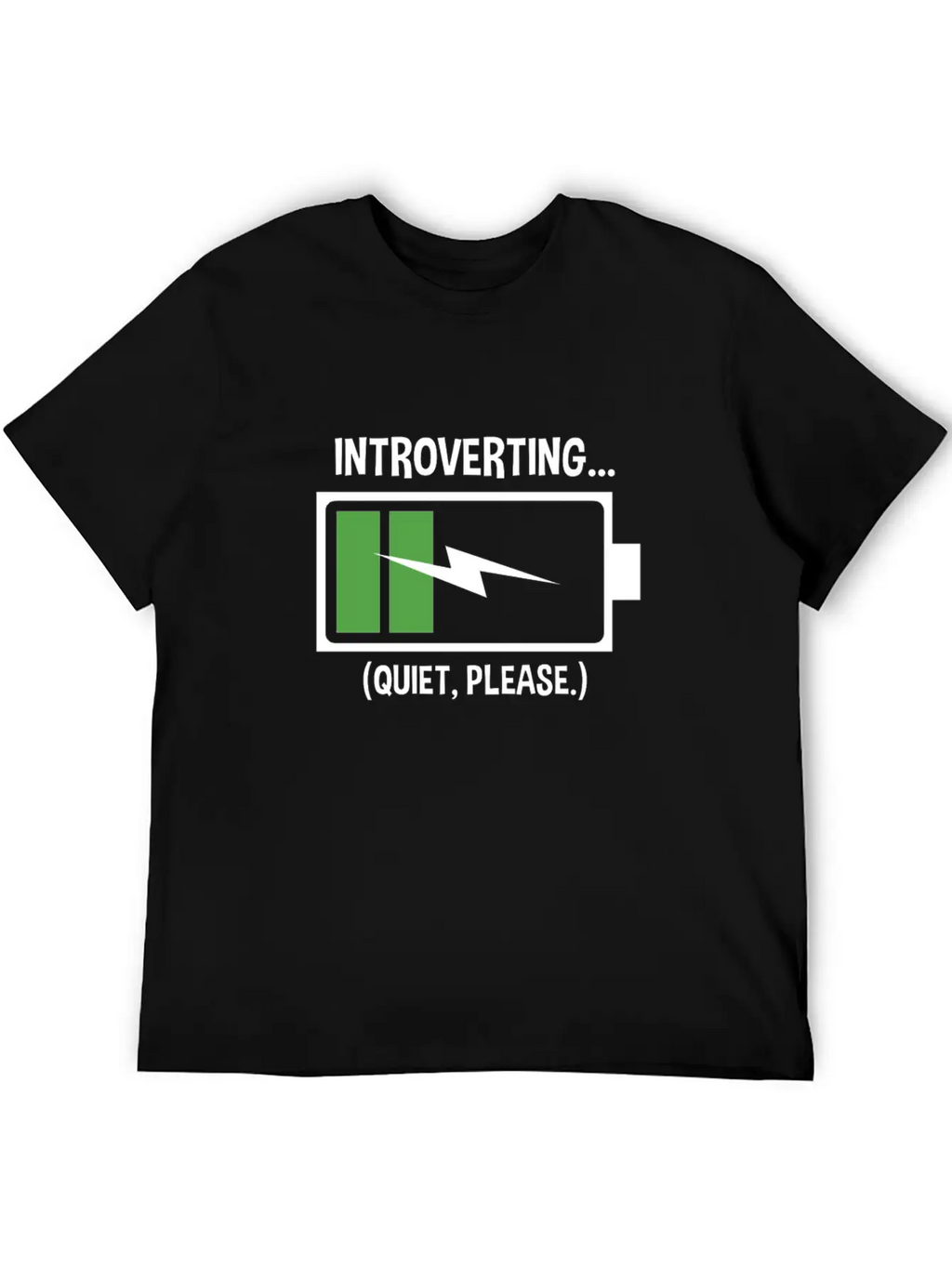 Introverting In Progess Quiet Please Unisex Casual T-Shirt – Clean Design For Daily Comfort
