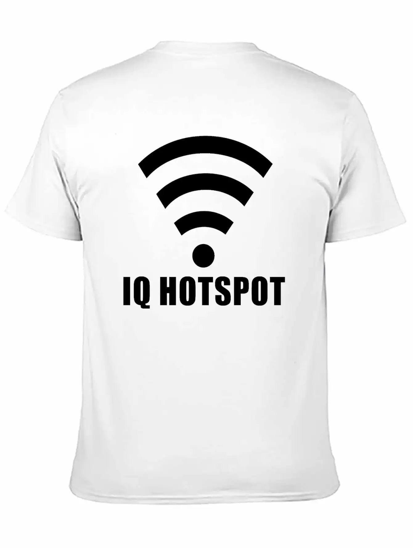 IQ Genie Wifi Hotspot Highly Intelligent Essential Cotton Tee For Daily Outfits – Unisex Style