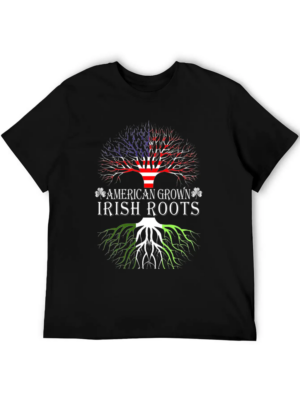 Irish - American Grown Irish Roots T-shirt Classic Cotton Tee – Unisex Comfort For Any Season