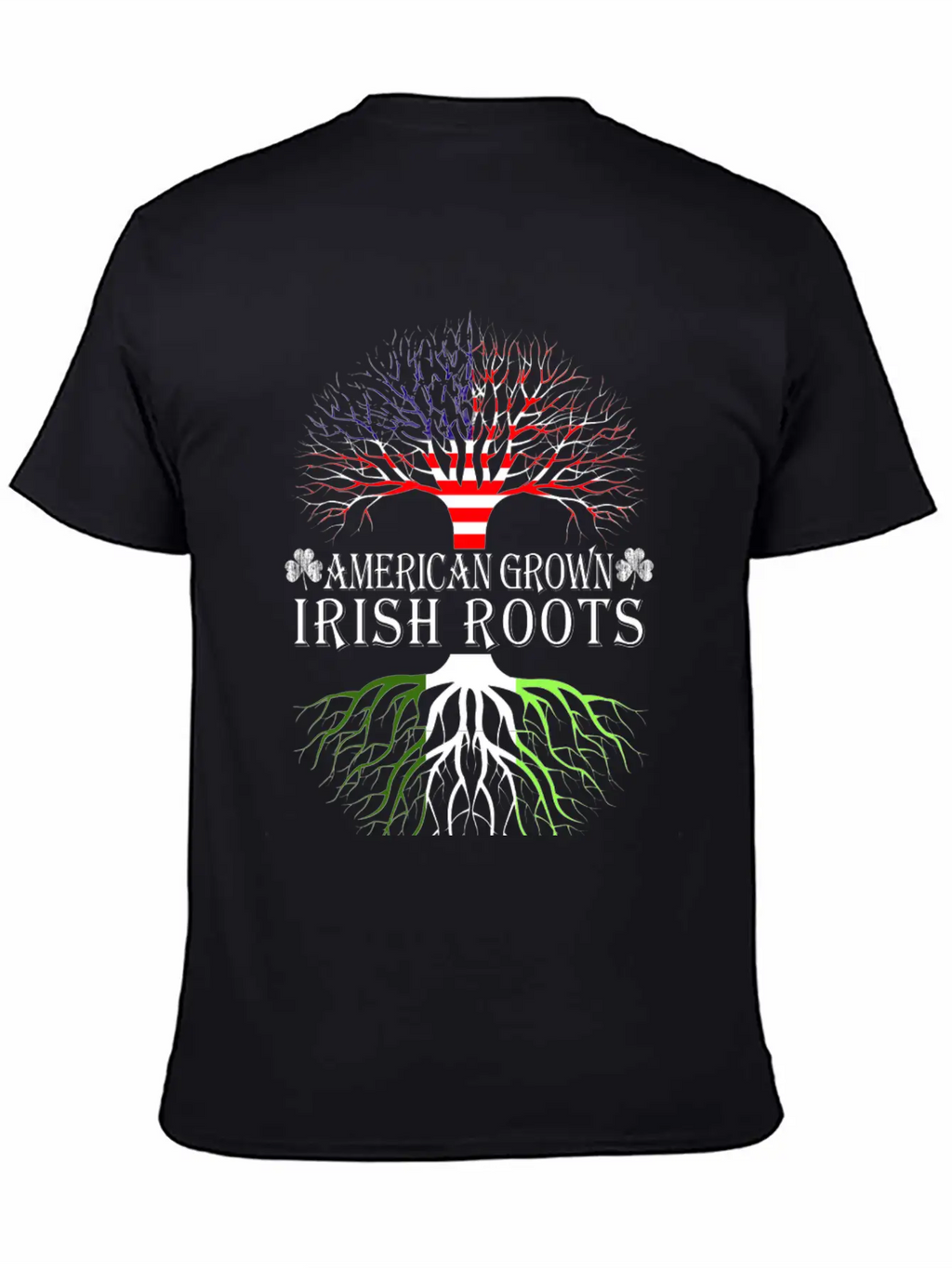 Irish - American Grown Irish Roots T-shirt Classic Cotton Tee – Unisex Comfort For Any Season