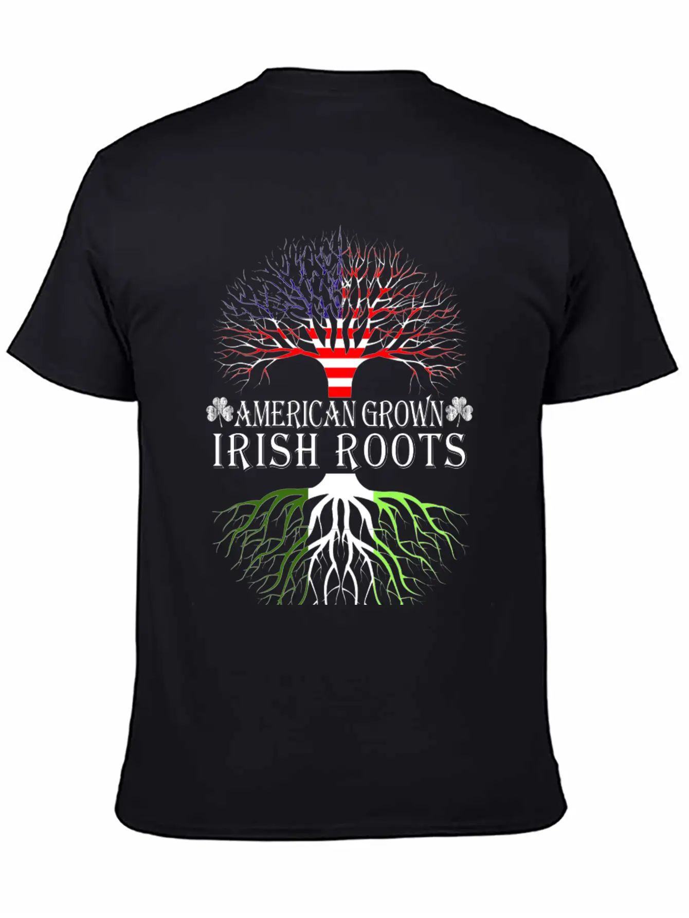 Irish - American Grown Irish Roots T-shirt Classic Cotton Tee – Unisex Comfort For Any Season