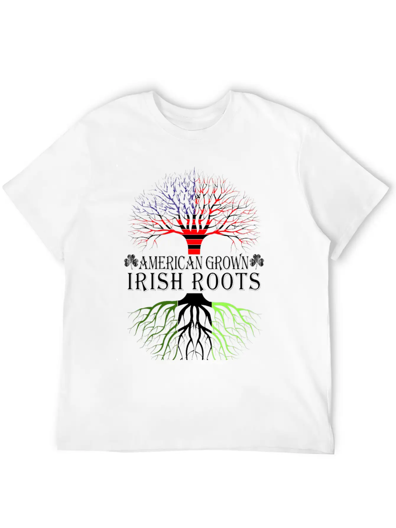 Irish - American Grown Irish Roots T-shirt Classic Cotton Tee – Unisex Comfort For Any Season