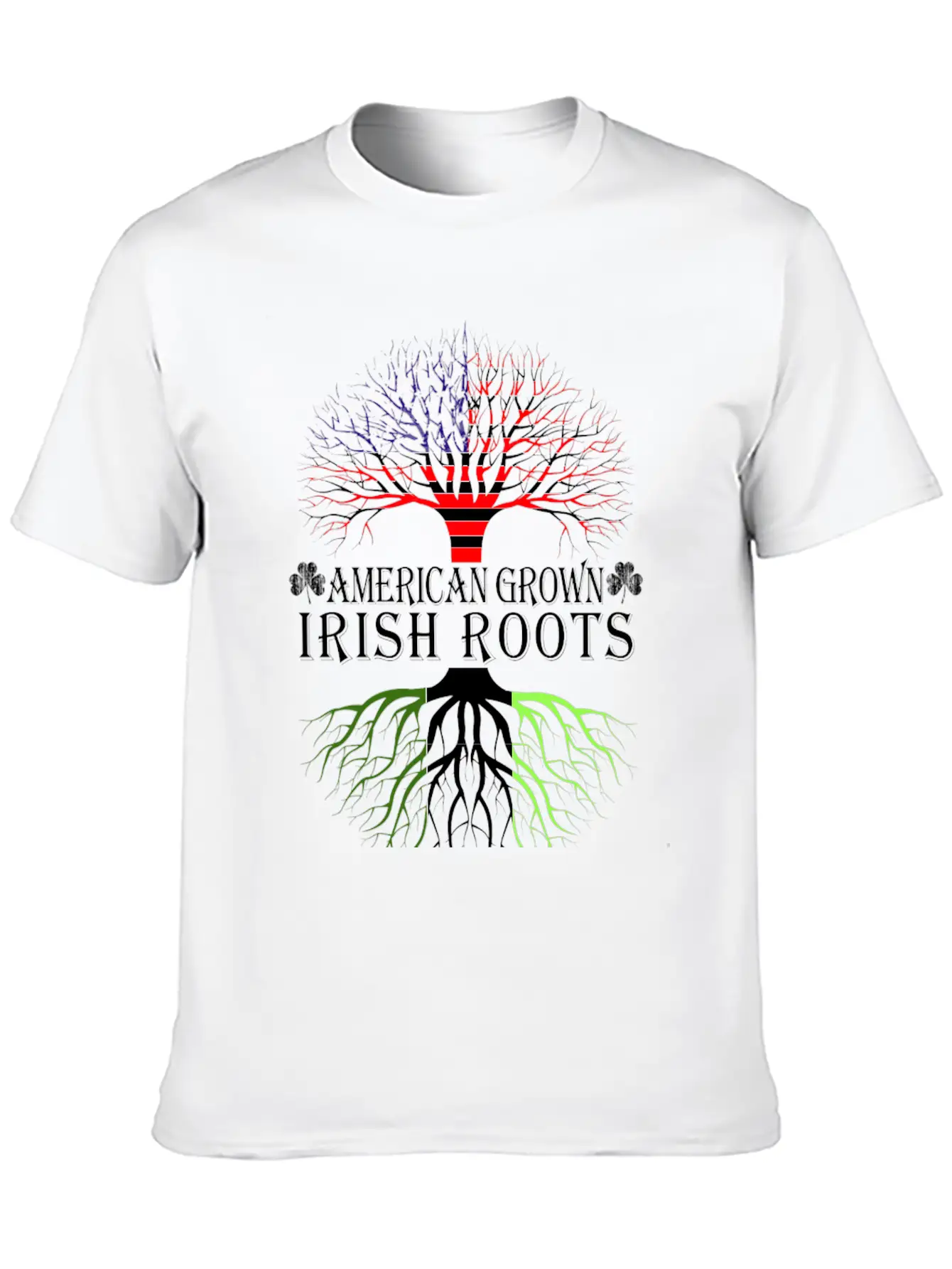 Irish - American Grown Irish Roots T-shirt Classic Cotton Tee – Unisex Comfort For Any Season