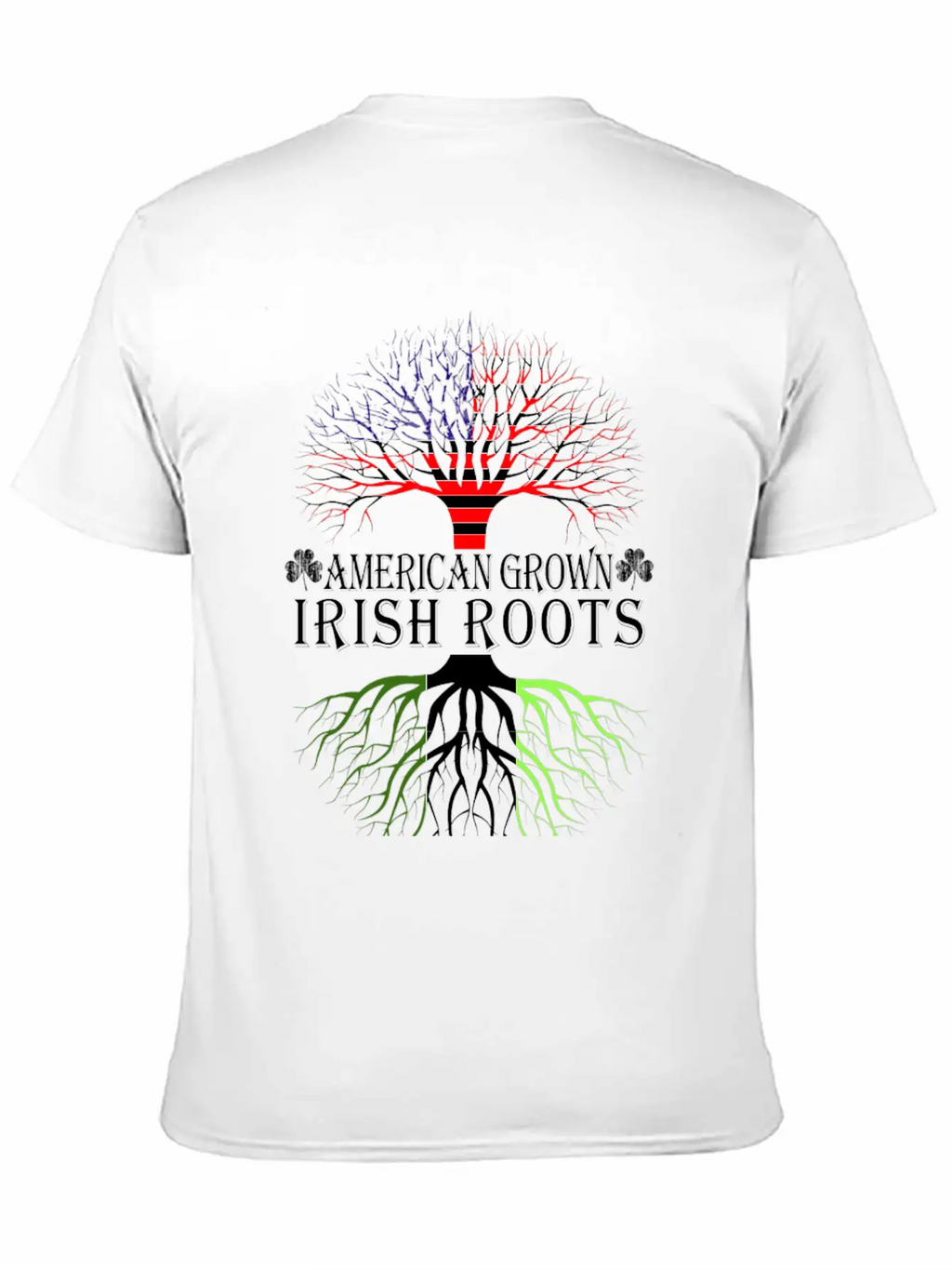 Irish - American Grown Irish Roots T-shirt Classic Cotton Tee – Unisex Comfort For Any Season