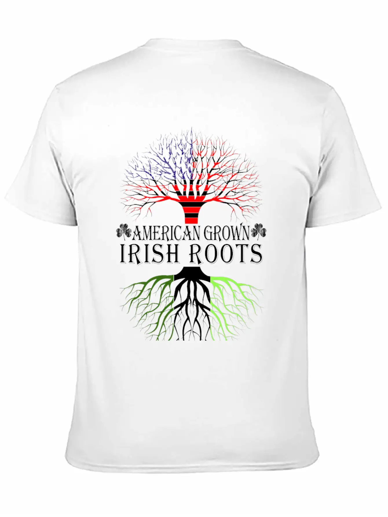 Irish - American Grown Irish Roots T-shirt Classic Cotton Tee – Unisex Comfort For Any Season