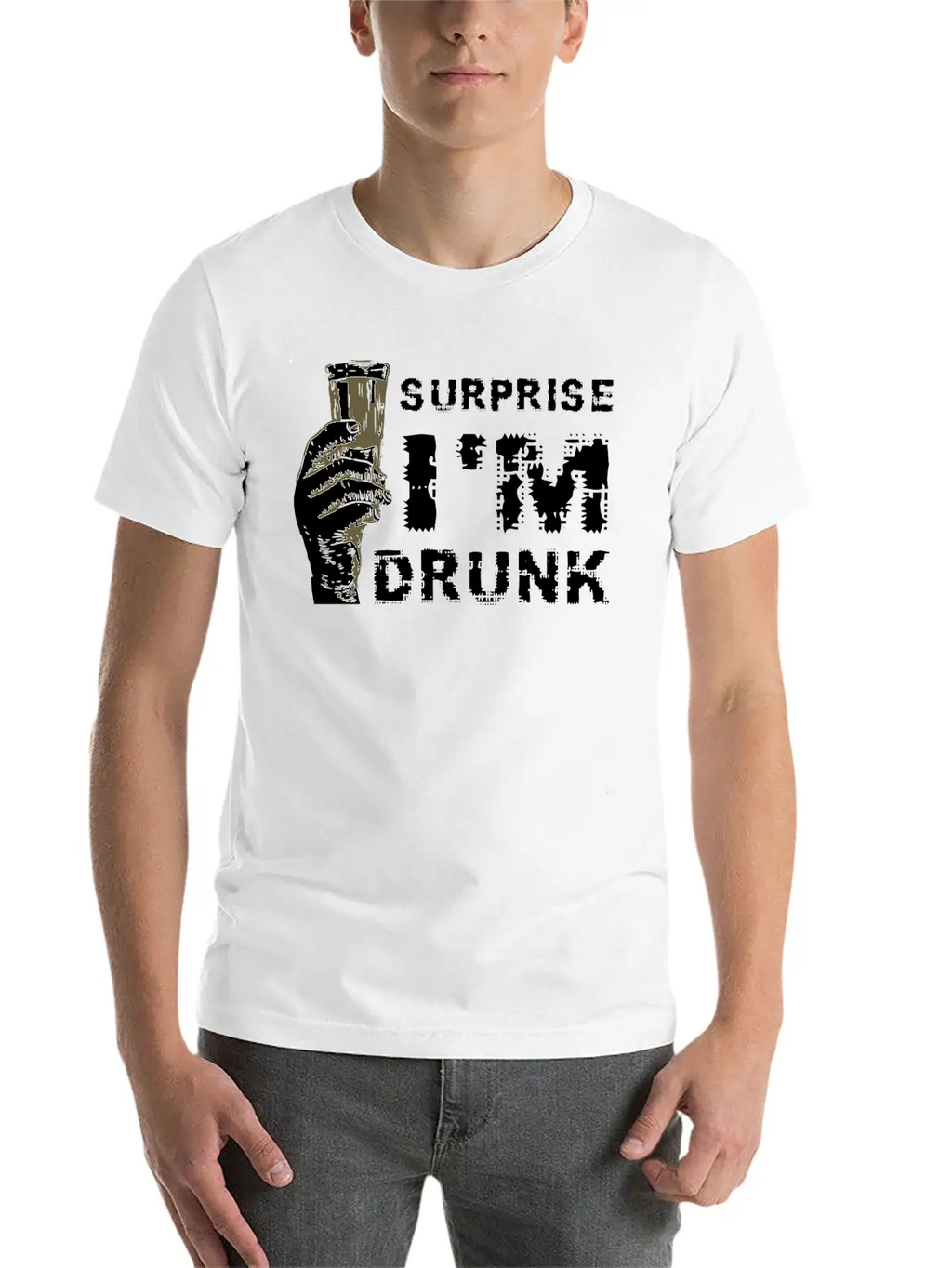 Irish - Surprise I Am Drunk Shirt - Funny Irish Unisex Casual T-Shirt – Clean Design For Daily Comfort