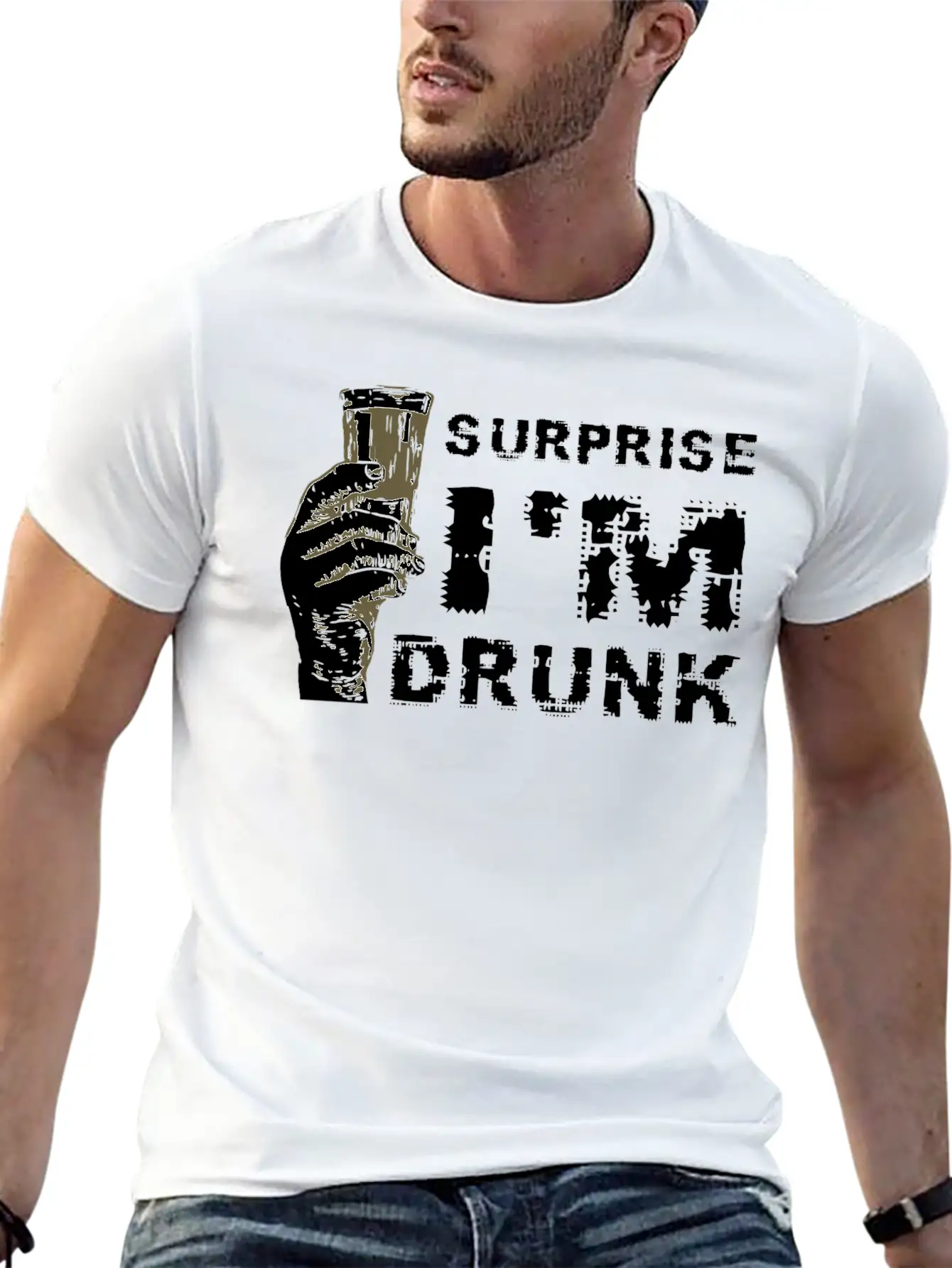 Irish - Surprise I Am Drunk Shirt - Funny Irish Unisex Casual T-Shirt – Clean Design For Daily Comfort