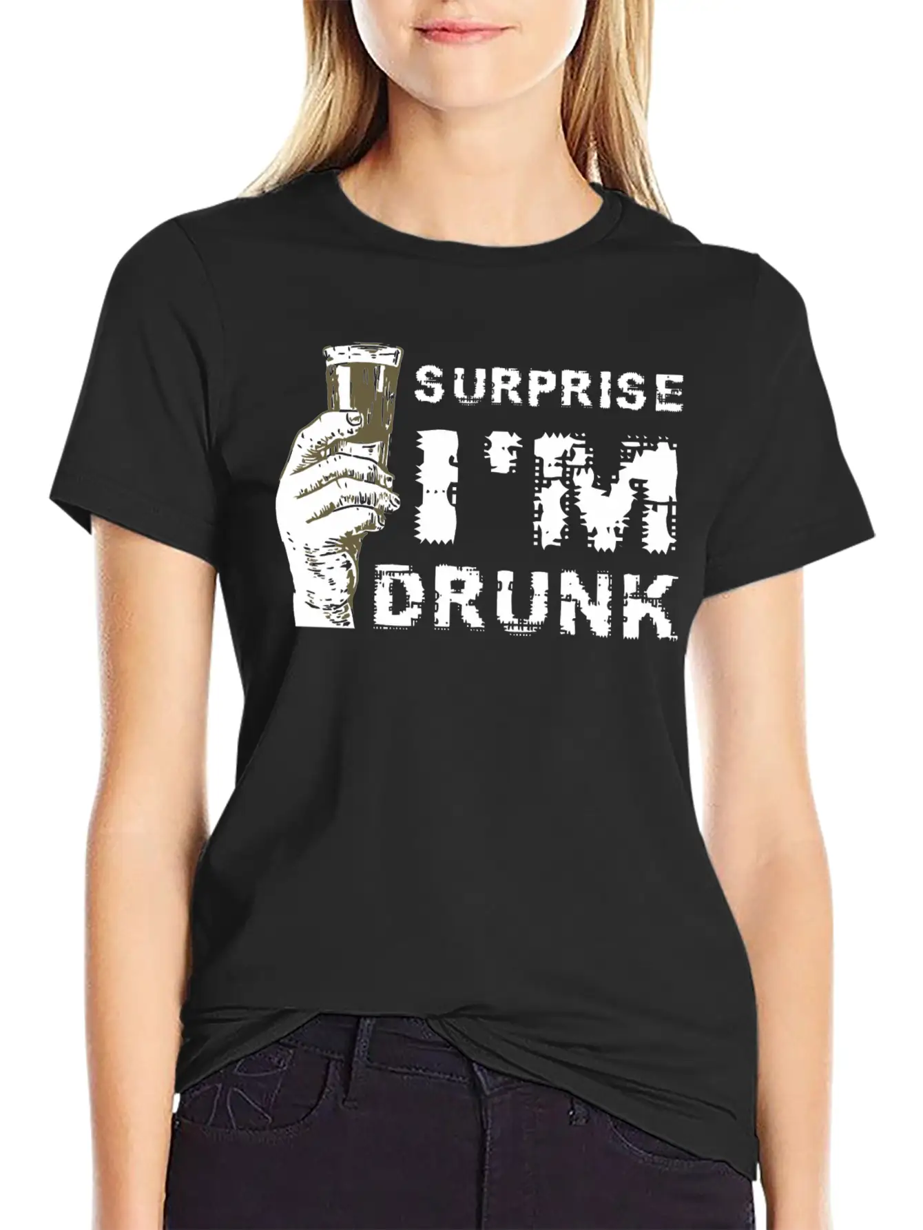 Irish - Surprise I Am Drunk Shirt - Funny Irish Unisex Casual T-Shirt – Clean Design For Daily Comfort