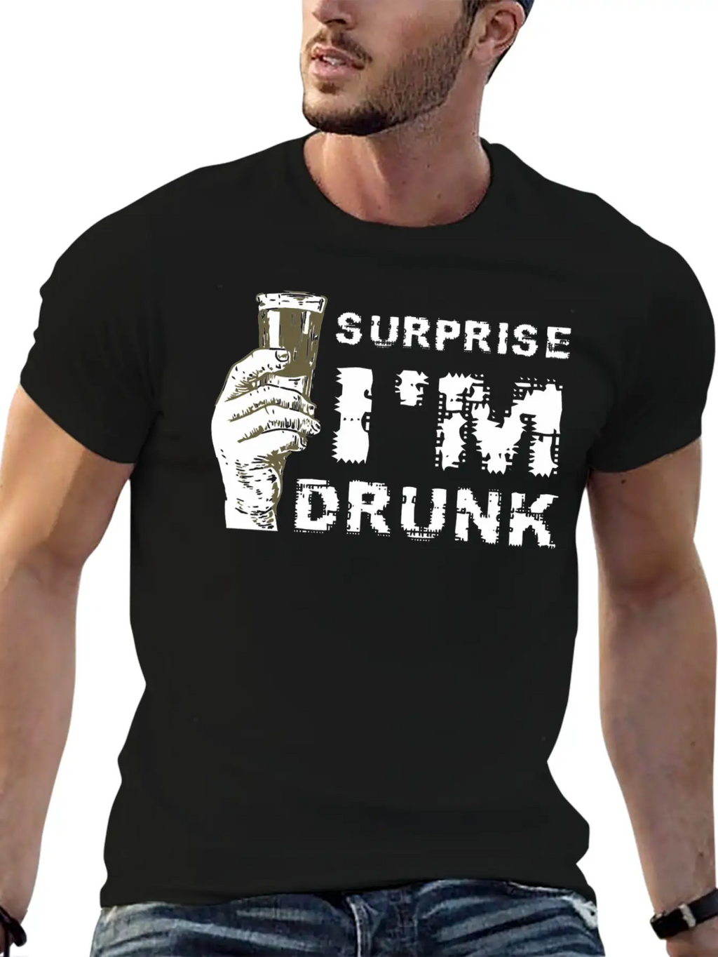 Irish - Surprise I Am Drunk Shirt - Funny Irish Unisex Casual T-Shirt – Clean Design For Daily Comfort