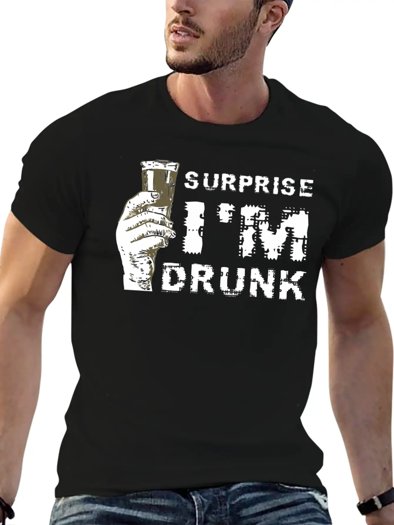 Irish - Surprise I Am Drunk Shirt - Funny Irish Unisex Casual T-Shirt – Clean Design For Daily Comfort