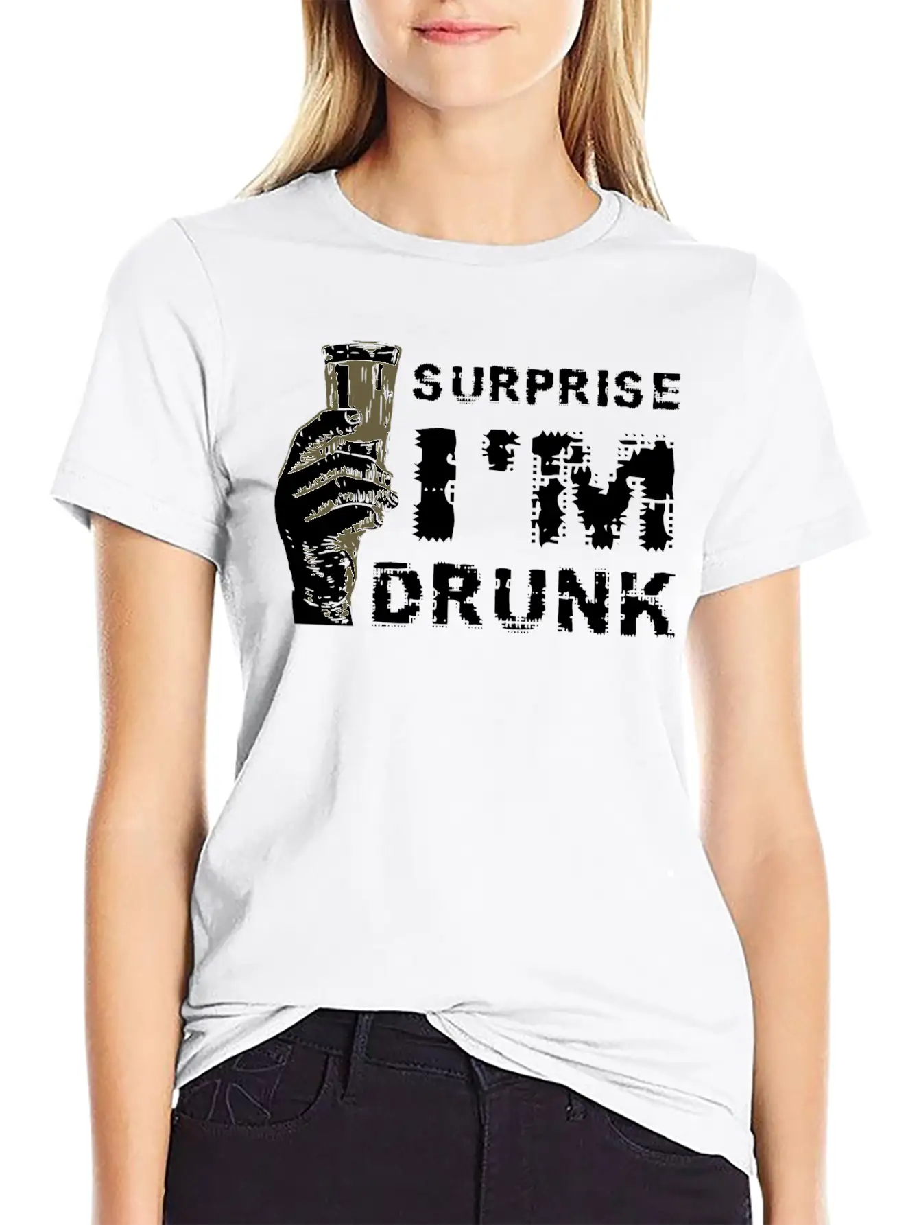 Irish - Surprise I Am Drunk Shirt - Funny Irish Unisex Casual T-Shirt – Clean Design For Daily Comfort