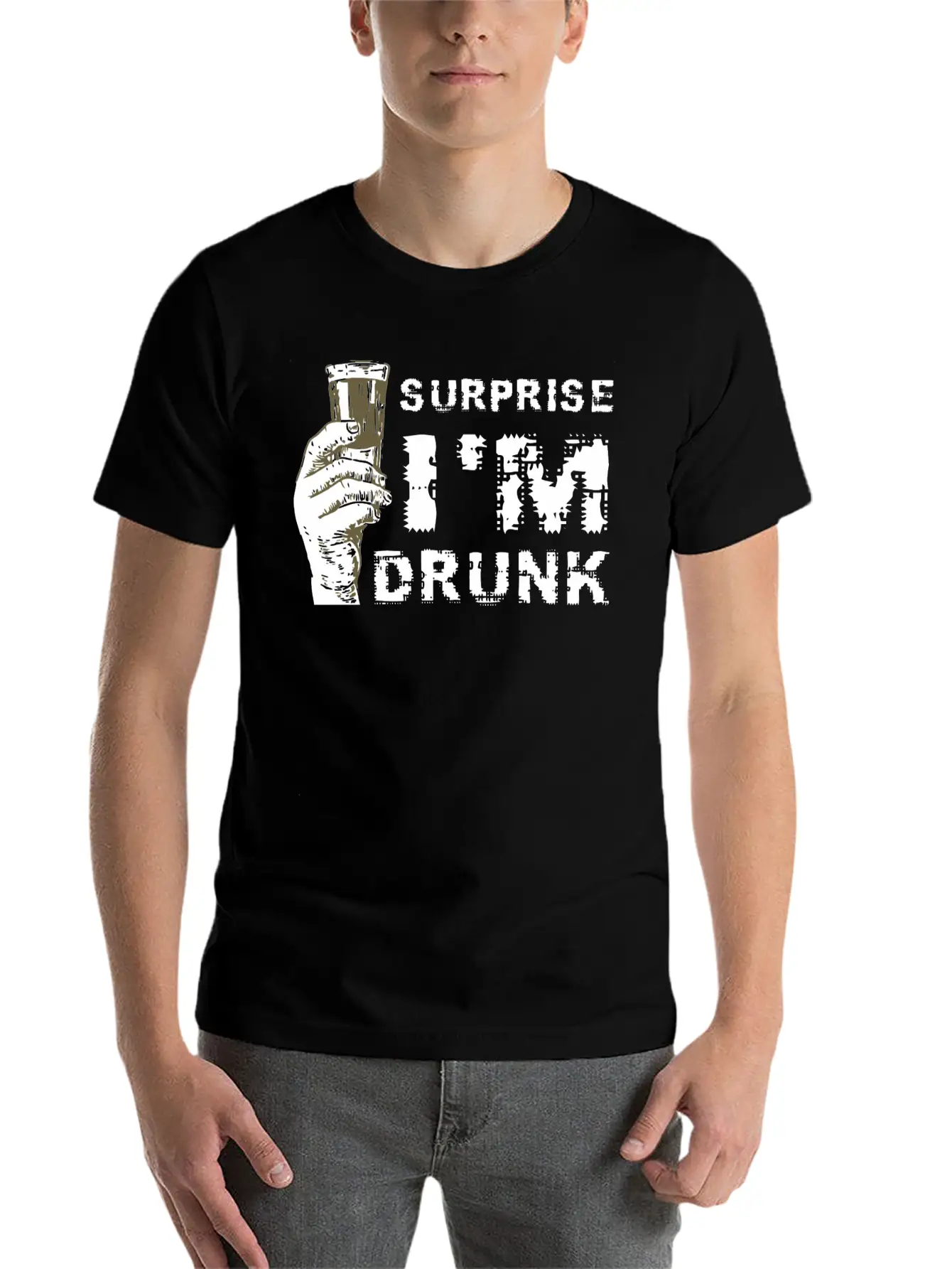 Irish - Surprise I Am Drunk Shirt - Funny Irish Unisex Casual T-Shirt – Clean Design For Daily Comfort
