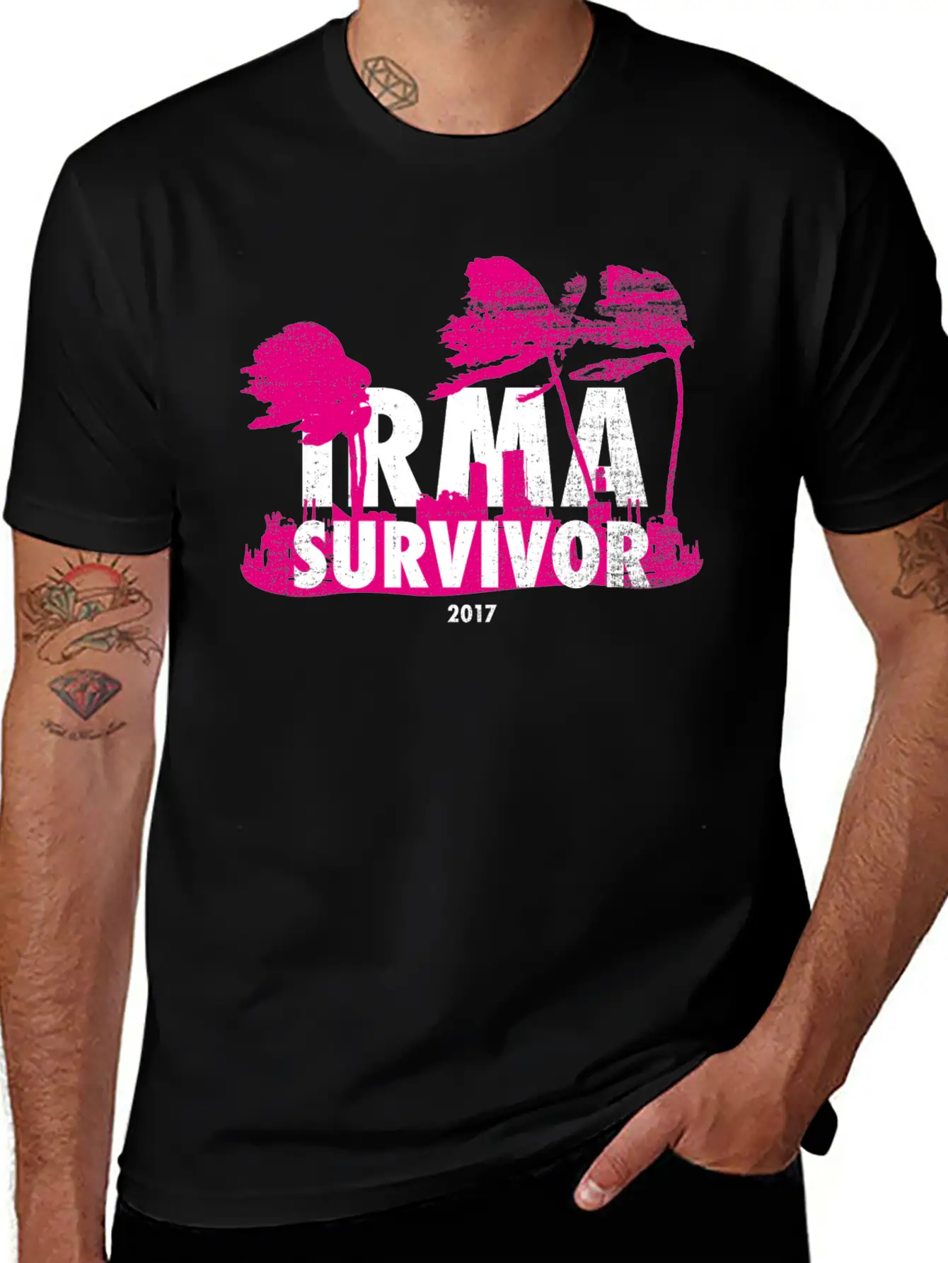 Irma Survivor Essential Cotton Tee For Daily Outfits – Unisex Style