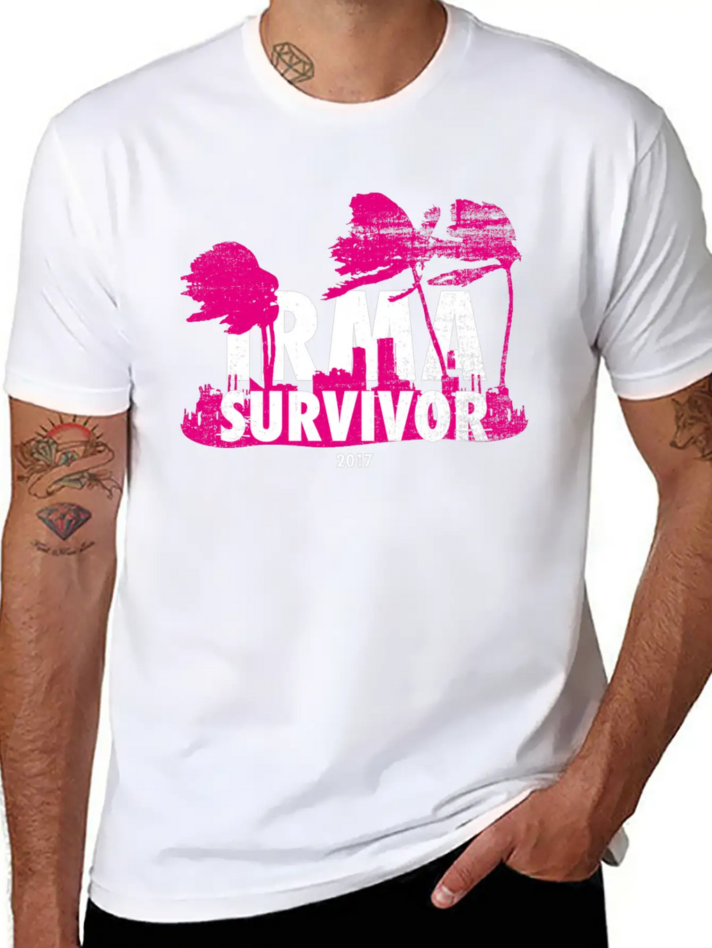 Irma Survivor Essential Cotton Tee For Daily Outfits – Unisex Style