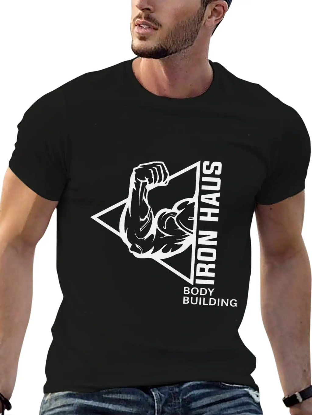 Iron Haus Body Building Classic Cotton Tee – Unisex Comfort For Any Season