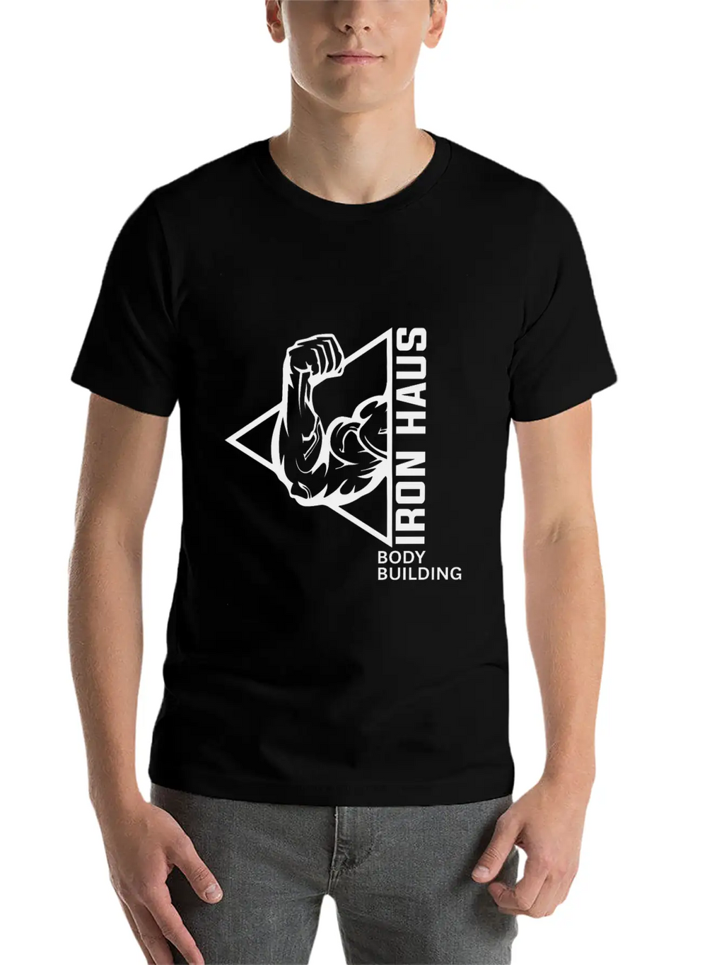Iron Haus Body Building Classic Cotton Tee – Unisex Comfort For Any Season