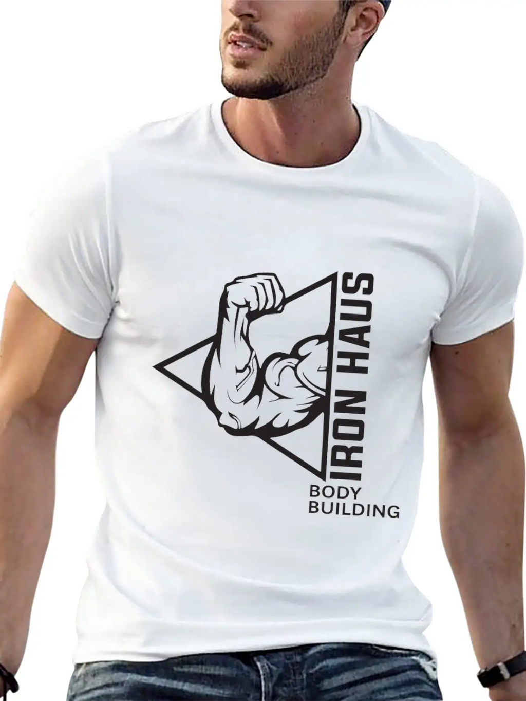 Iron Haus Body Building Classic Cotton Tee – Unisex Comfort For Any Season