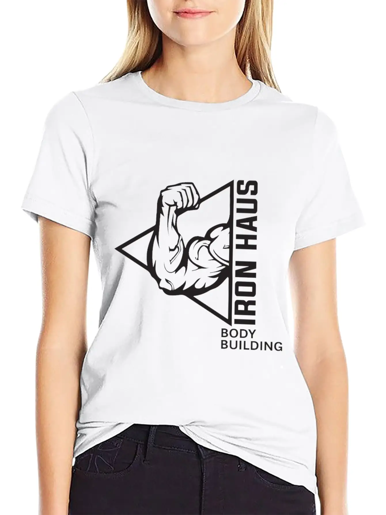 Iron Haus Body Building Classic Cotton Tee – Unisex Comfort For Any Season