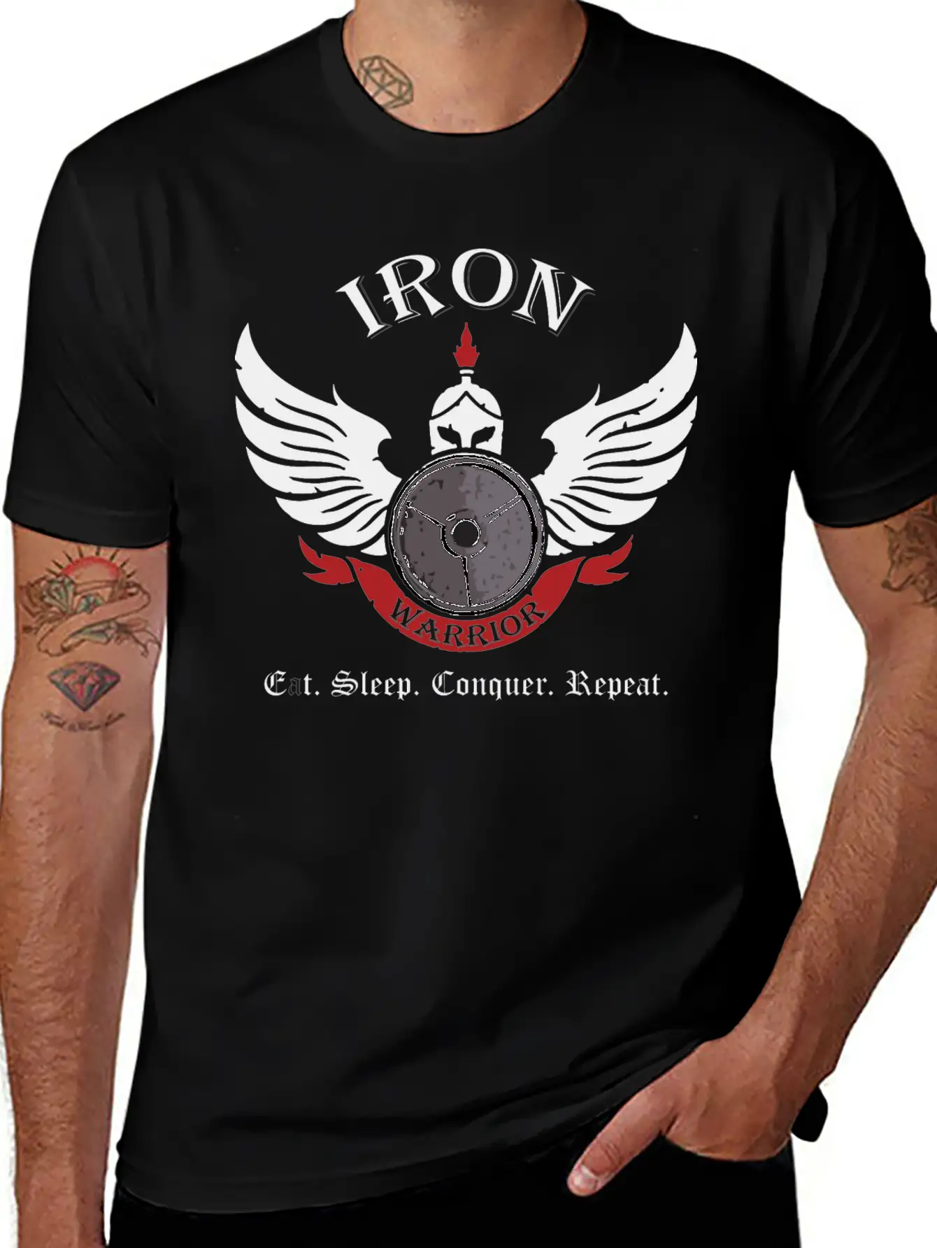 Iron Warrior (Spartan) Classic Cotton Tee – Unisex Comfort For Any Season