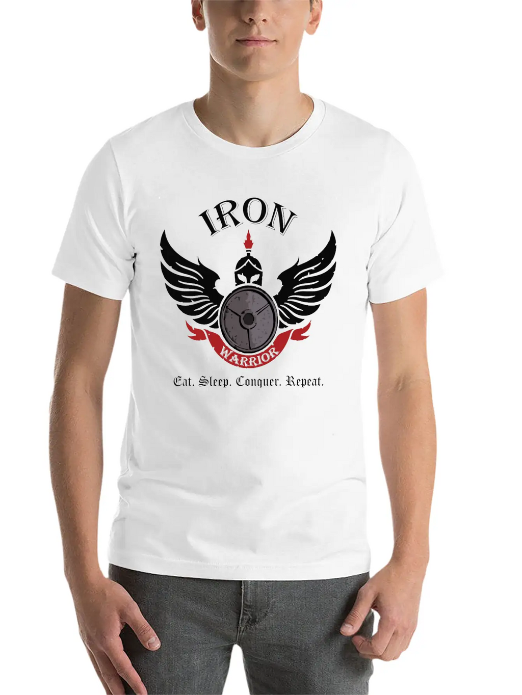 Iron Warrior (Spartan) Classic Cotton Tee – Unisex Comfort For Any Season