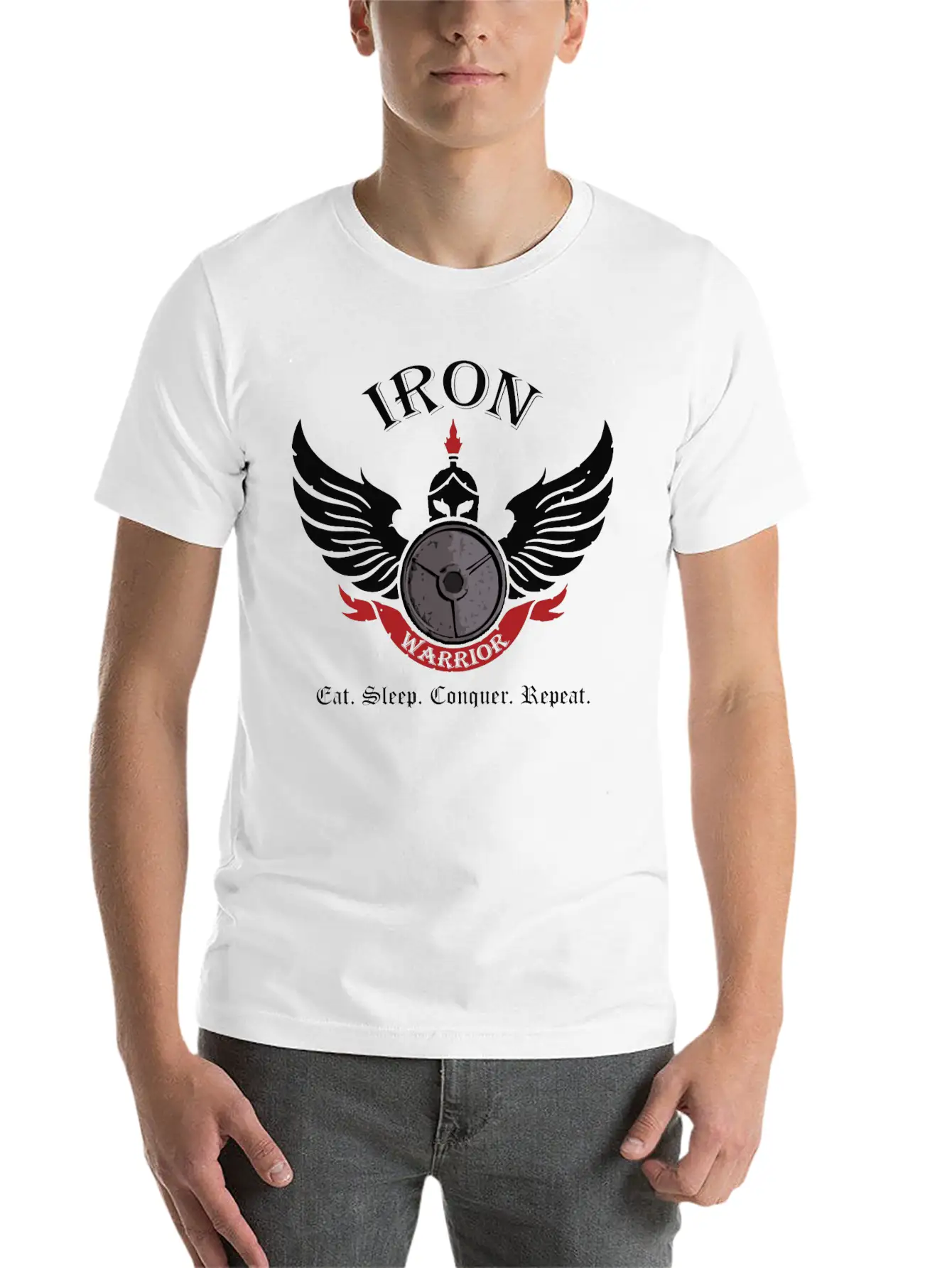 Iron Warrior (Spartan) Classic Cotton Tee – Unisex Comfort For Any Season