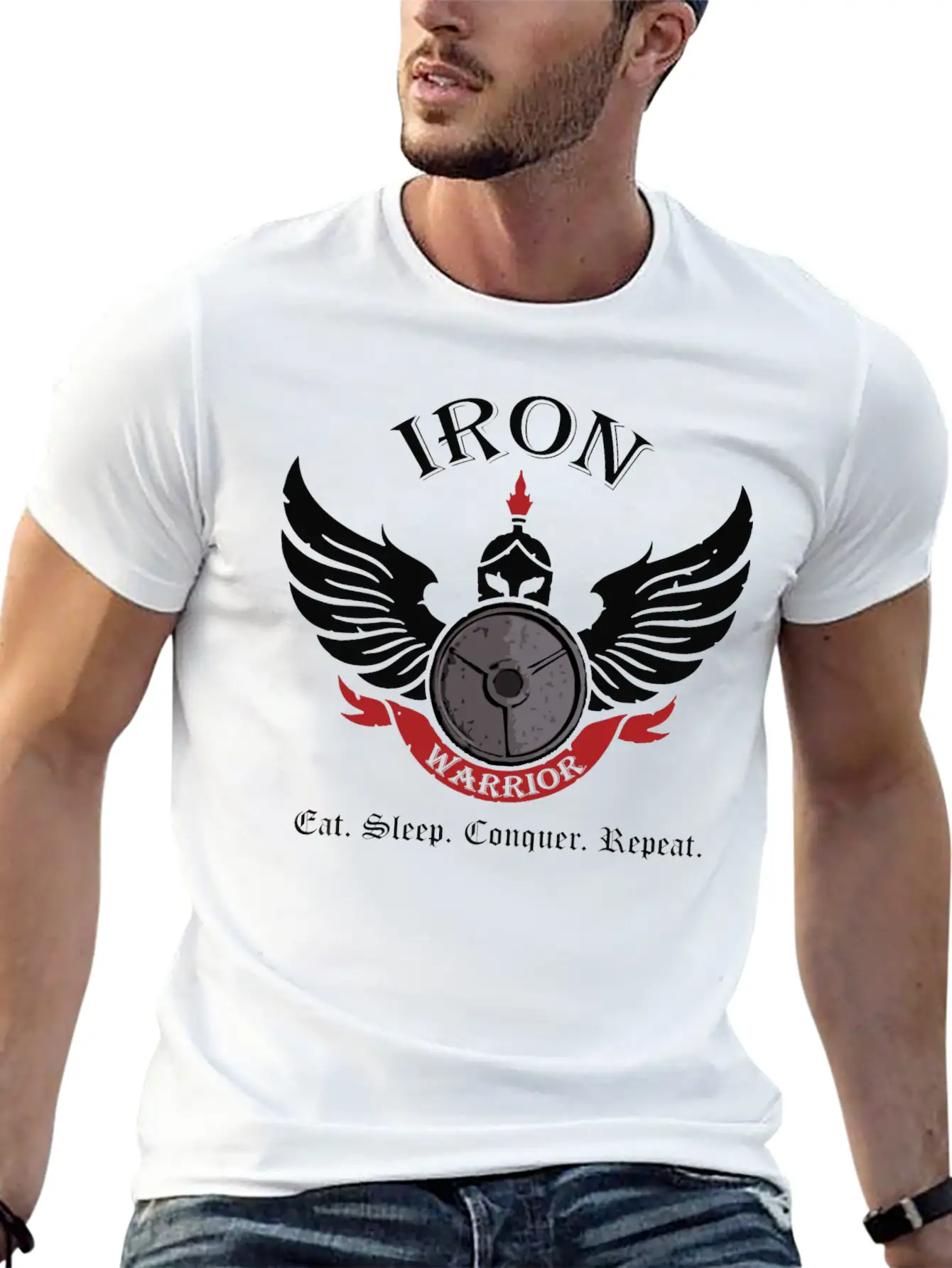 Iron Warrior (Spartan) Classic Cotton Tee – Unisex Comfort For Any Season