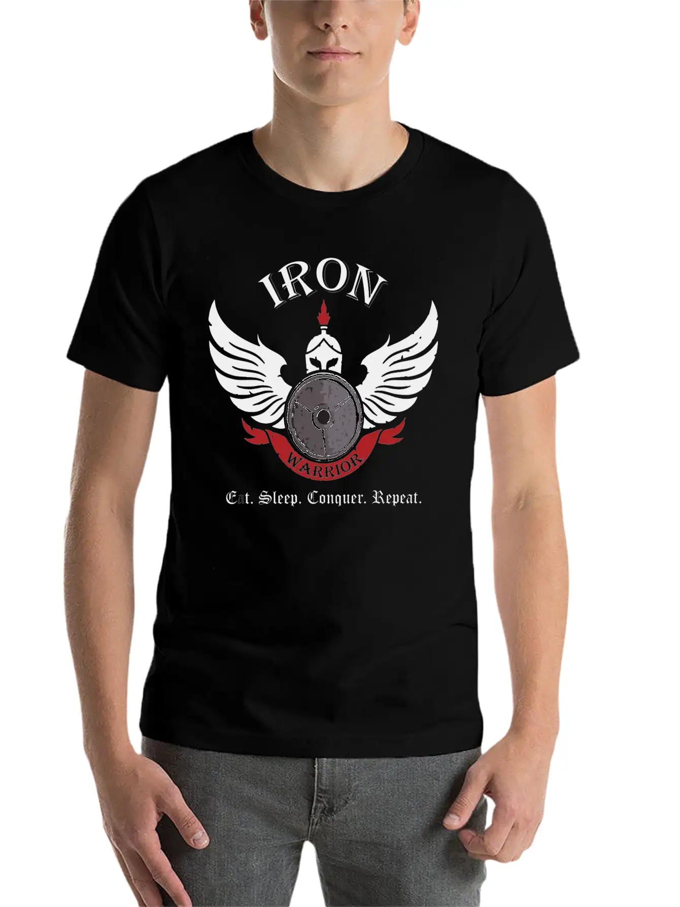 Iron Warrior (Spartan) Classic Cotton Tee – Unisex Comfort For Any Season
