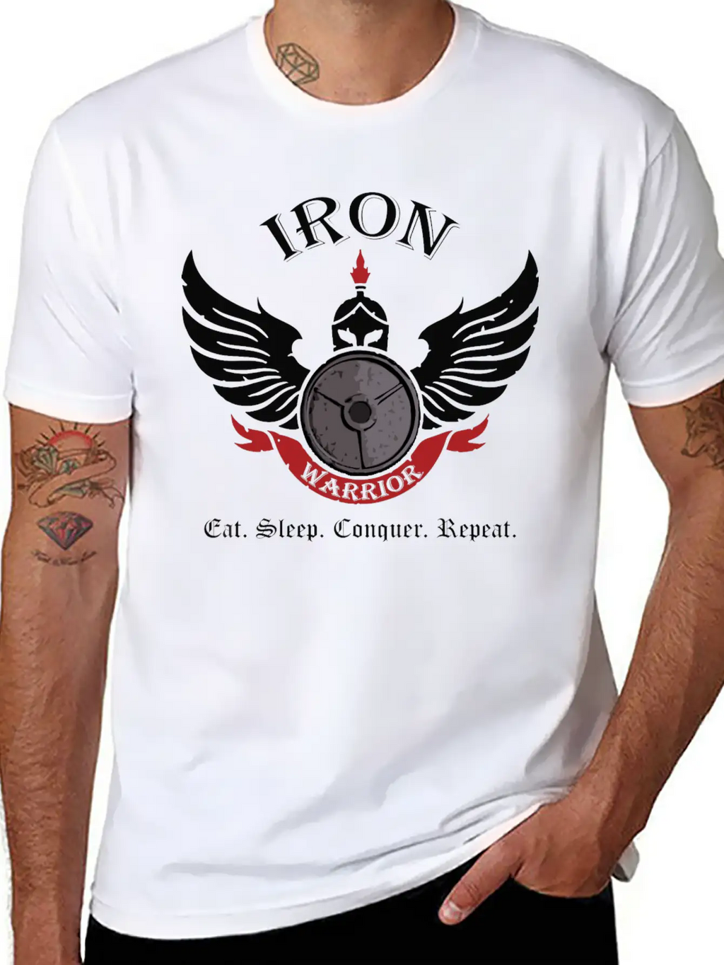 Iron Warrior (Spartan) Classic Cotton Tee – Unisex Comfort For Any Season