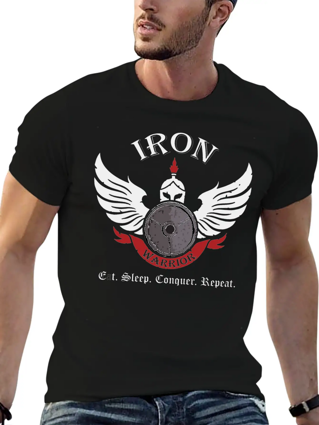 Iron Warrior (Spartan) Classic Cotton Tee – Unisex Comfort For Any Season