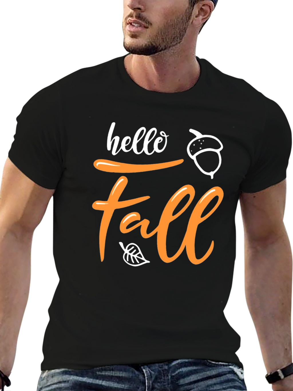 Hello Fall T-Shirt | Seasonal Graphic Tee