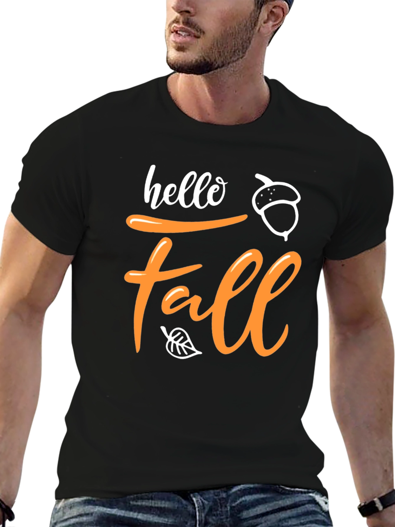 Hello Fall T-Shirt | Seasonal Graphic Tee