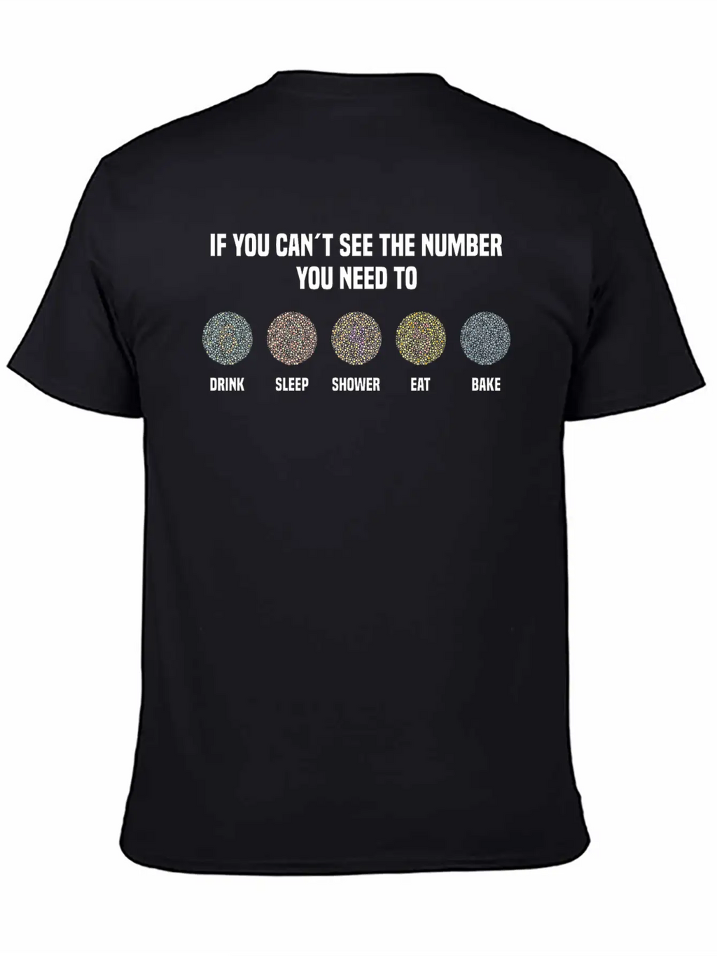 Ishihara Numbers - Bake Relaxed Everyday Tee – Lightweight And Durable Cotton