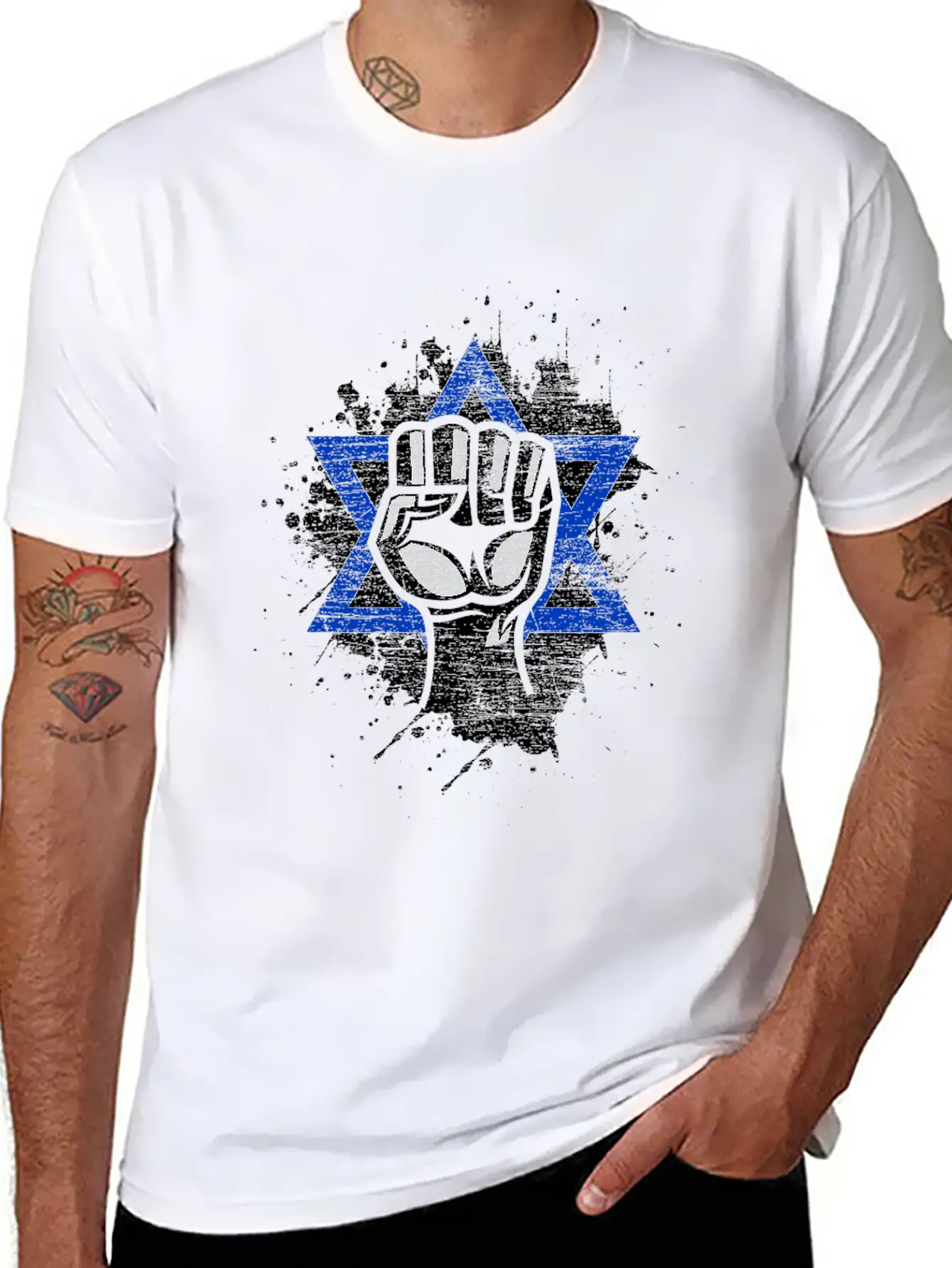 Israel Stylish Everyday T-Shirt – Unisex Basic Cotton Tee