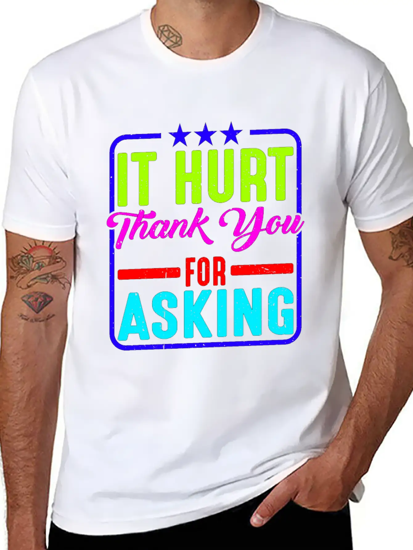 It Hurt, Thank You For Asking 11 Essential Cotton Tee For Daily Outfits – Unisex Style