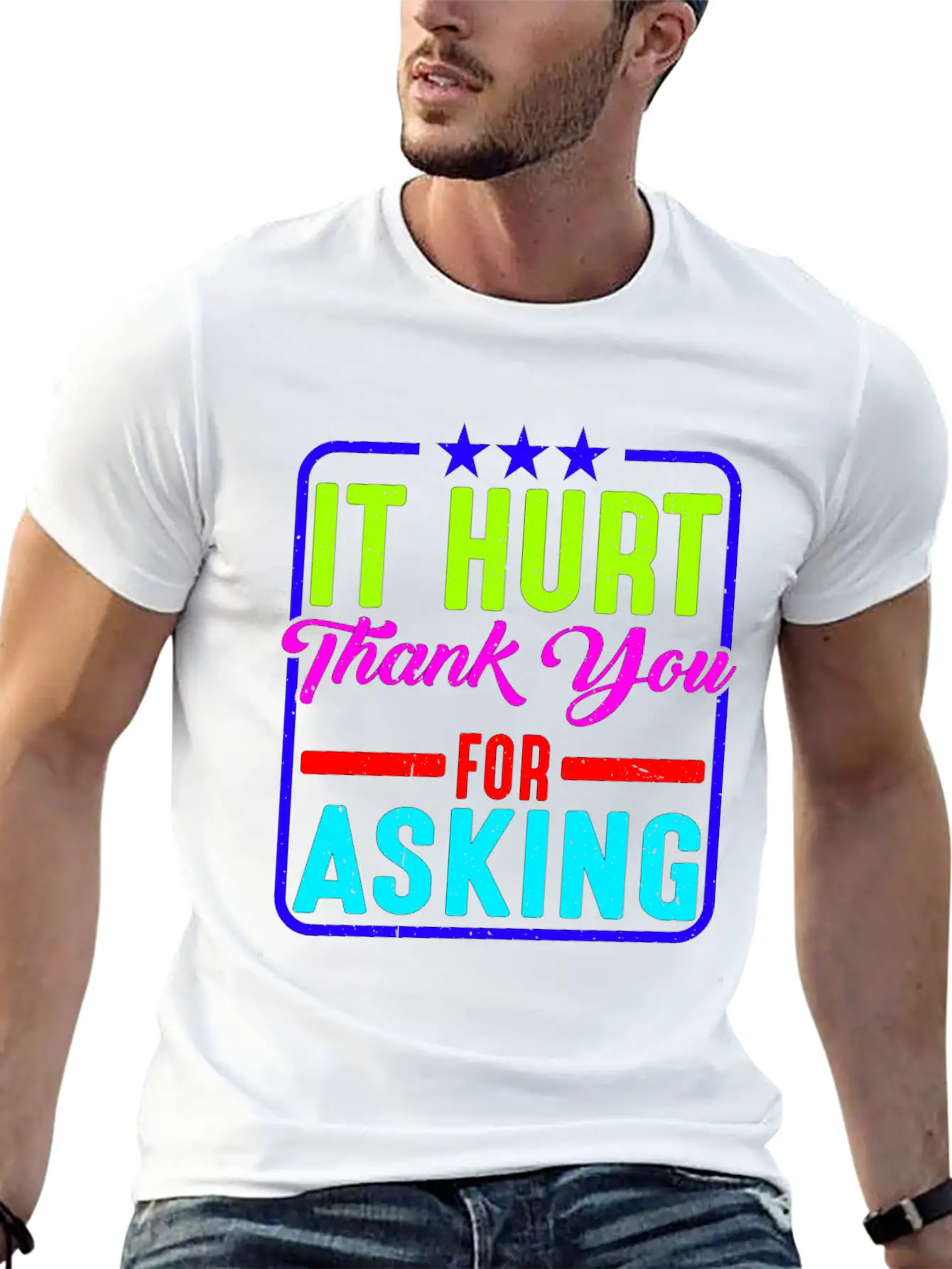 It Hurt, Thank You For Asking 11 Essential Cotton Tee For Daily Outfits – Unisex Style
