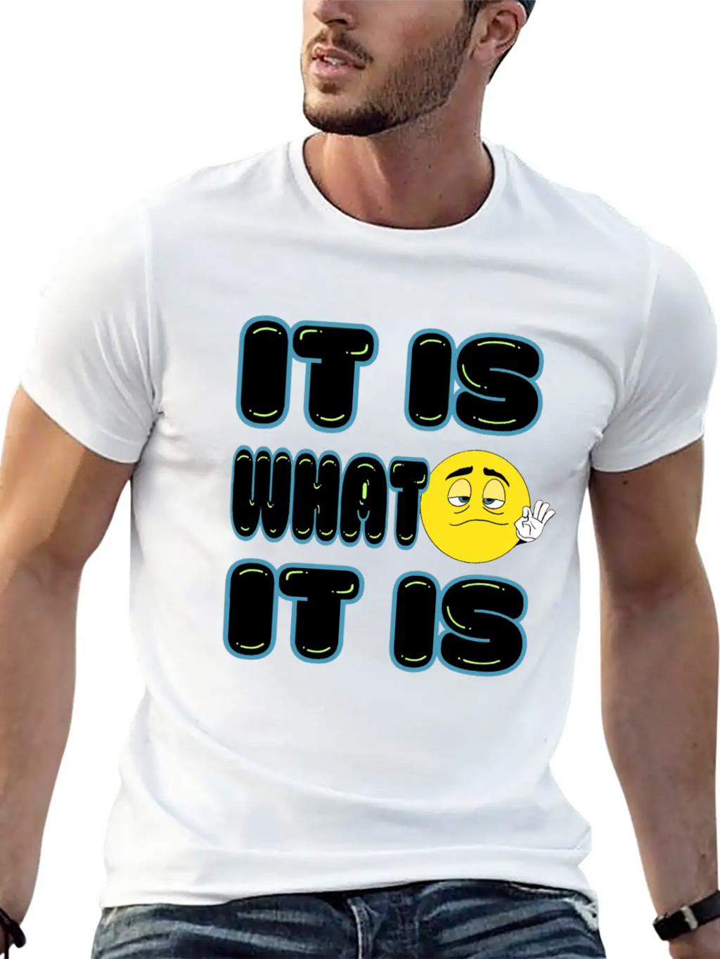 It Is What It Is Timeless Short Sleeve Tee – Comfy And Minimalist Design