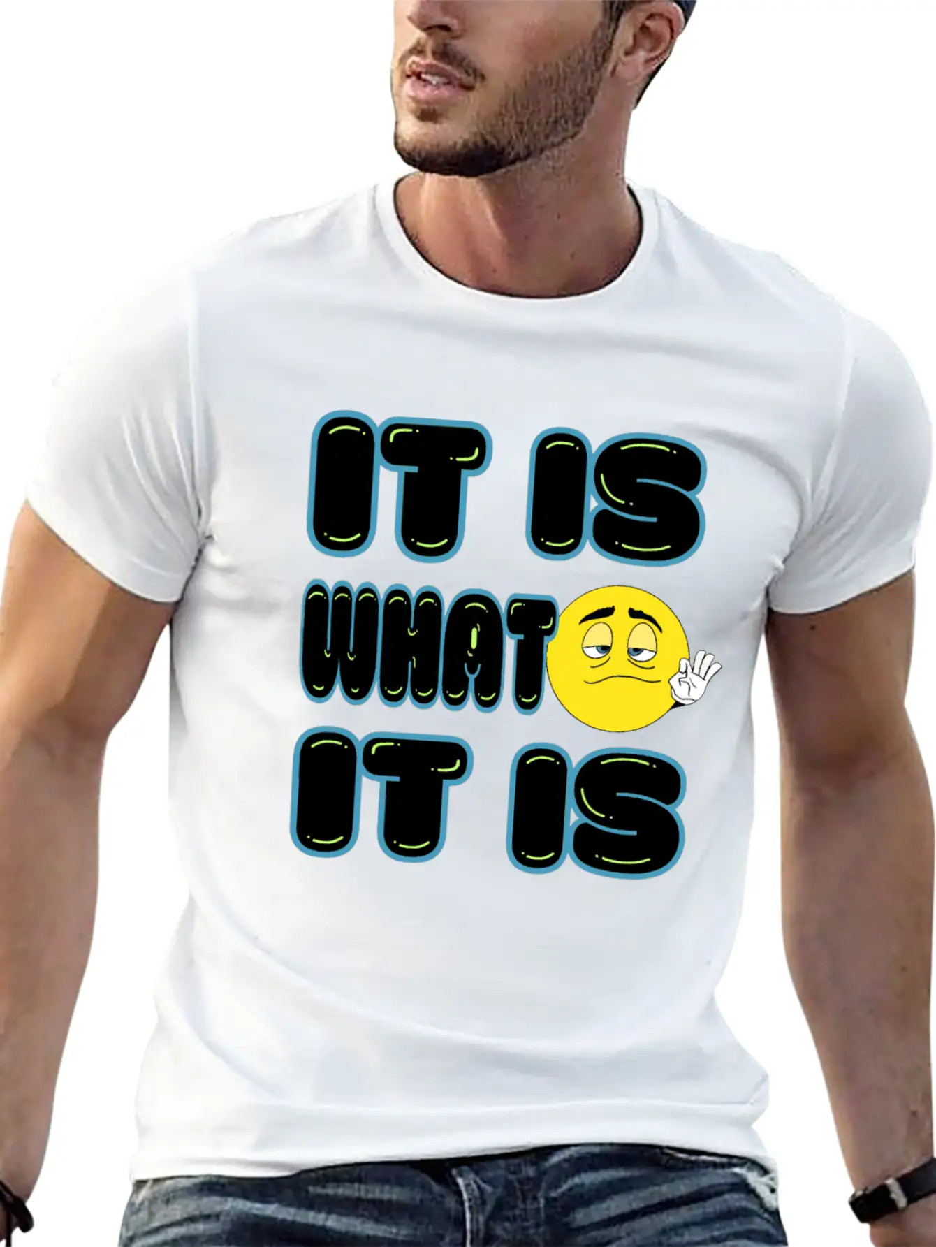 It Is What It Is Timeless Short Sleeve Tee – Comfy And Minimalist Design